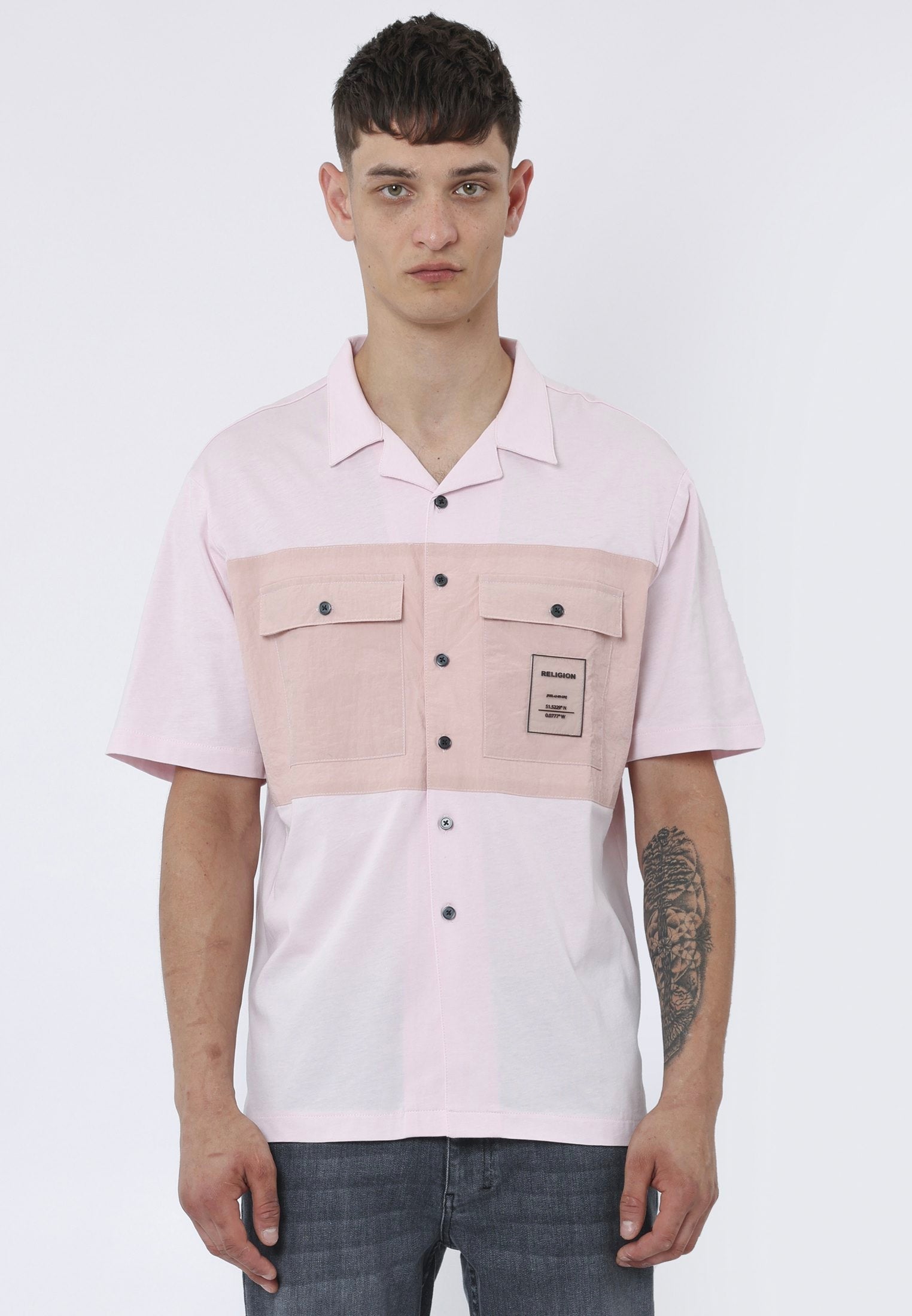 POST SHIRT PALE PINK