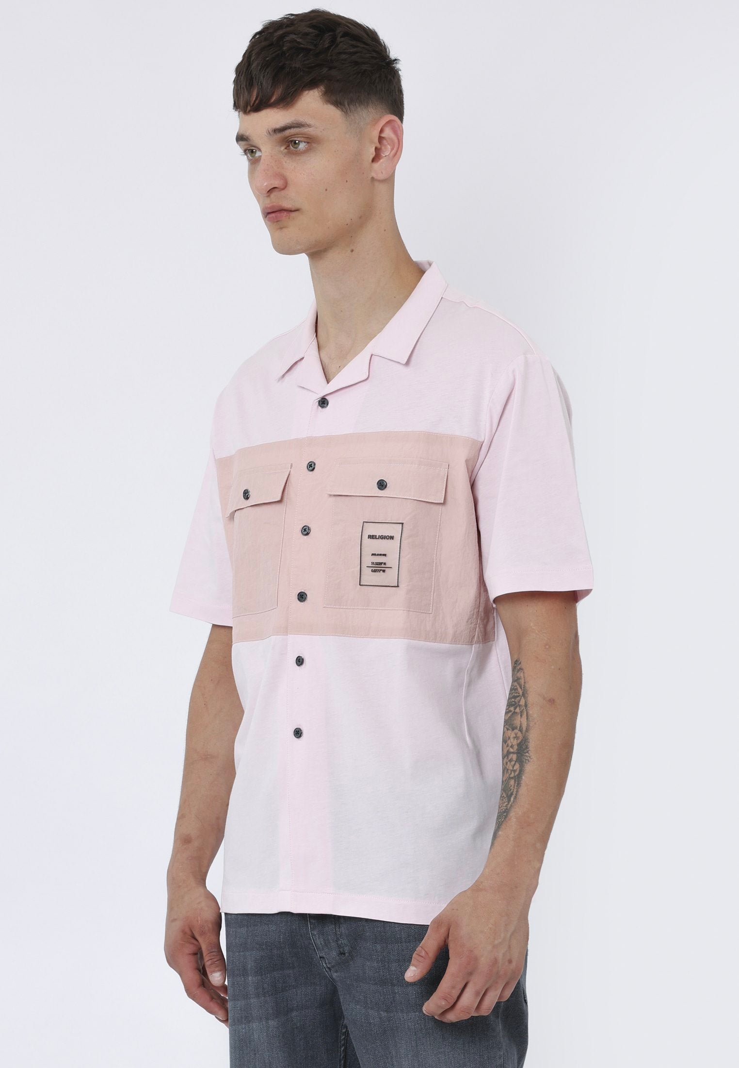POST SHIRT PALE PINK