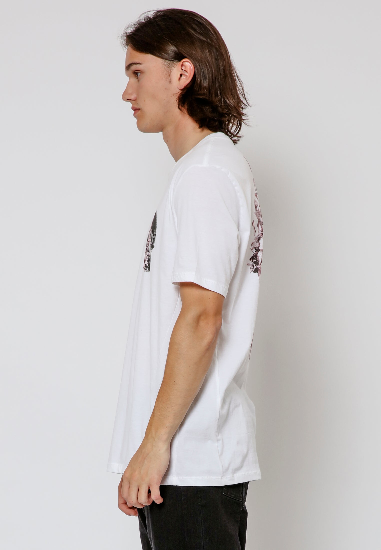 CHERUBS SKULL T-SHIRT WHITE