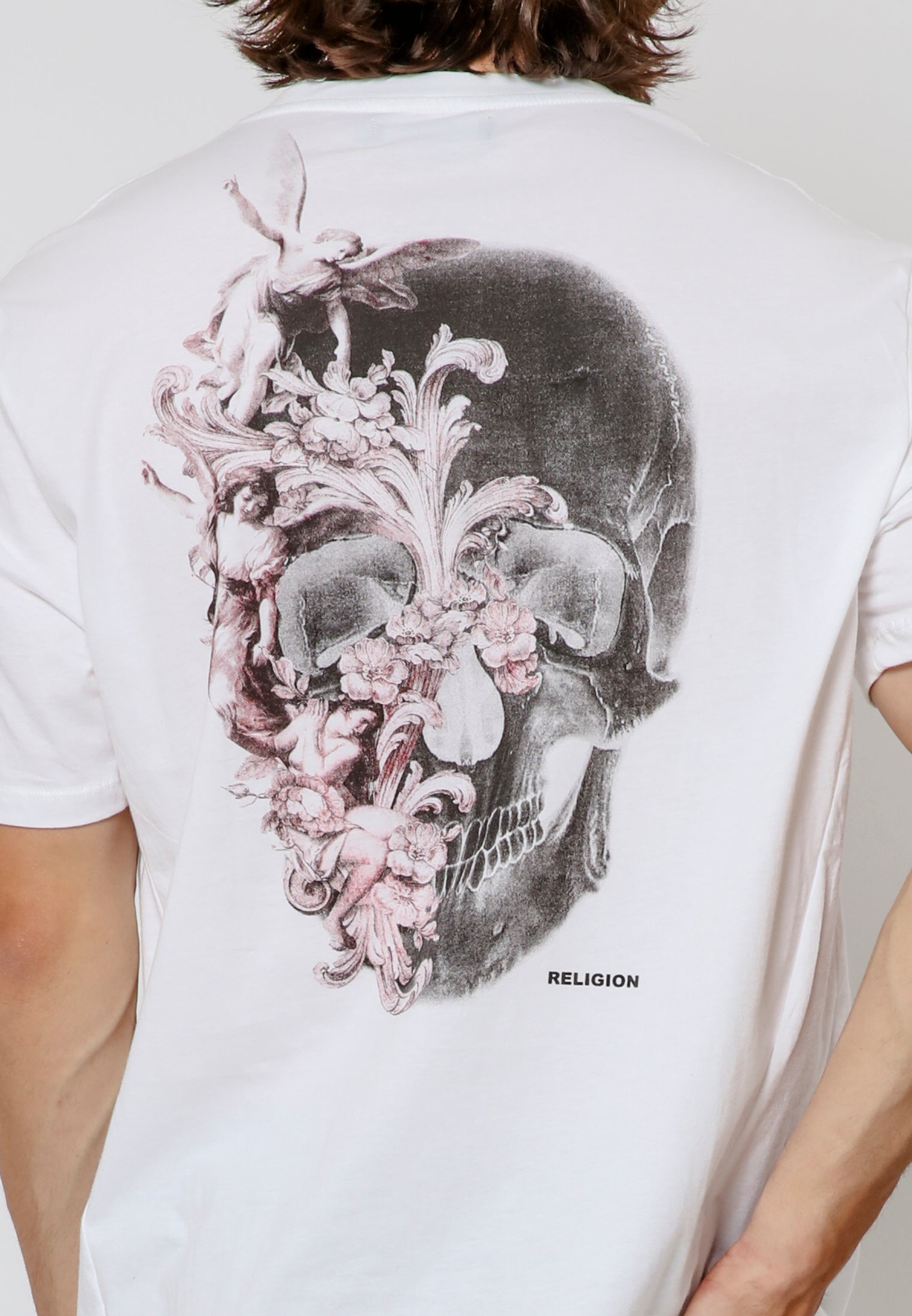 CHERUBS SKULL T-SHIRT WHITE