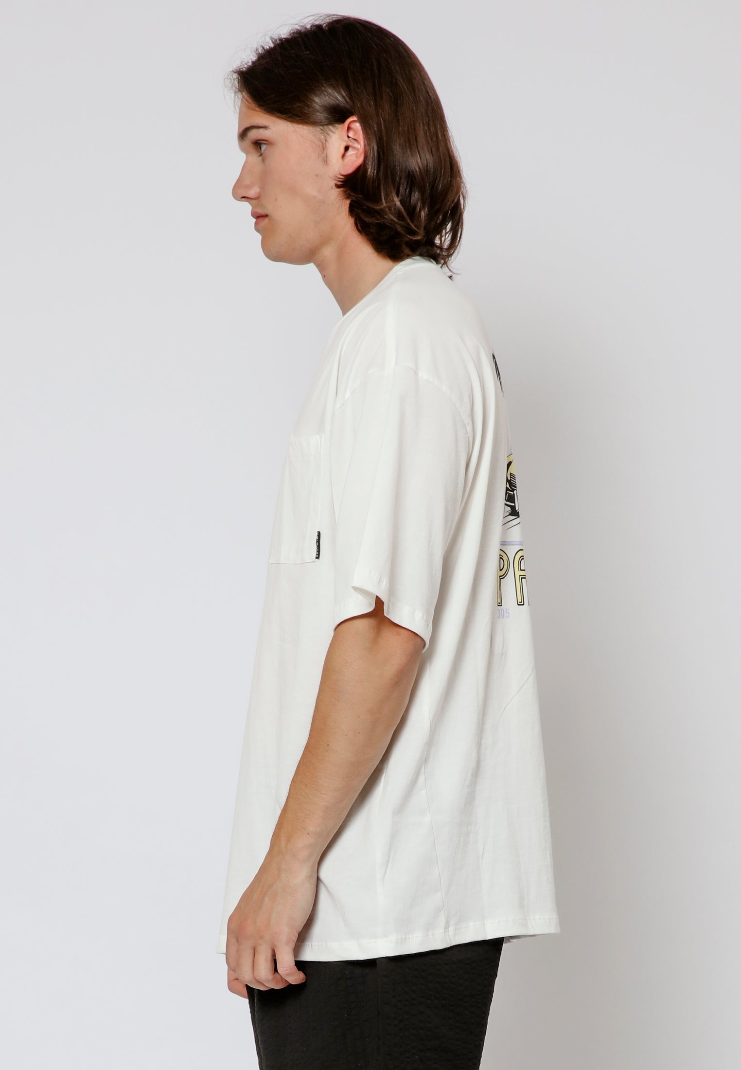 PARADISE DRIVE T-SHIRT OFF WHITE