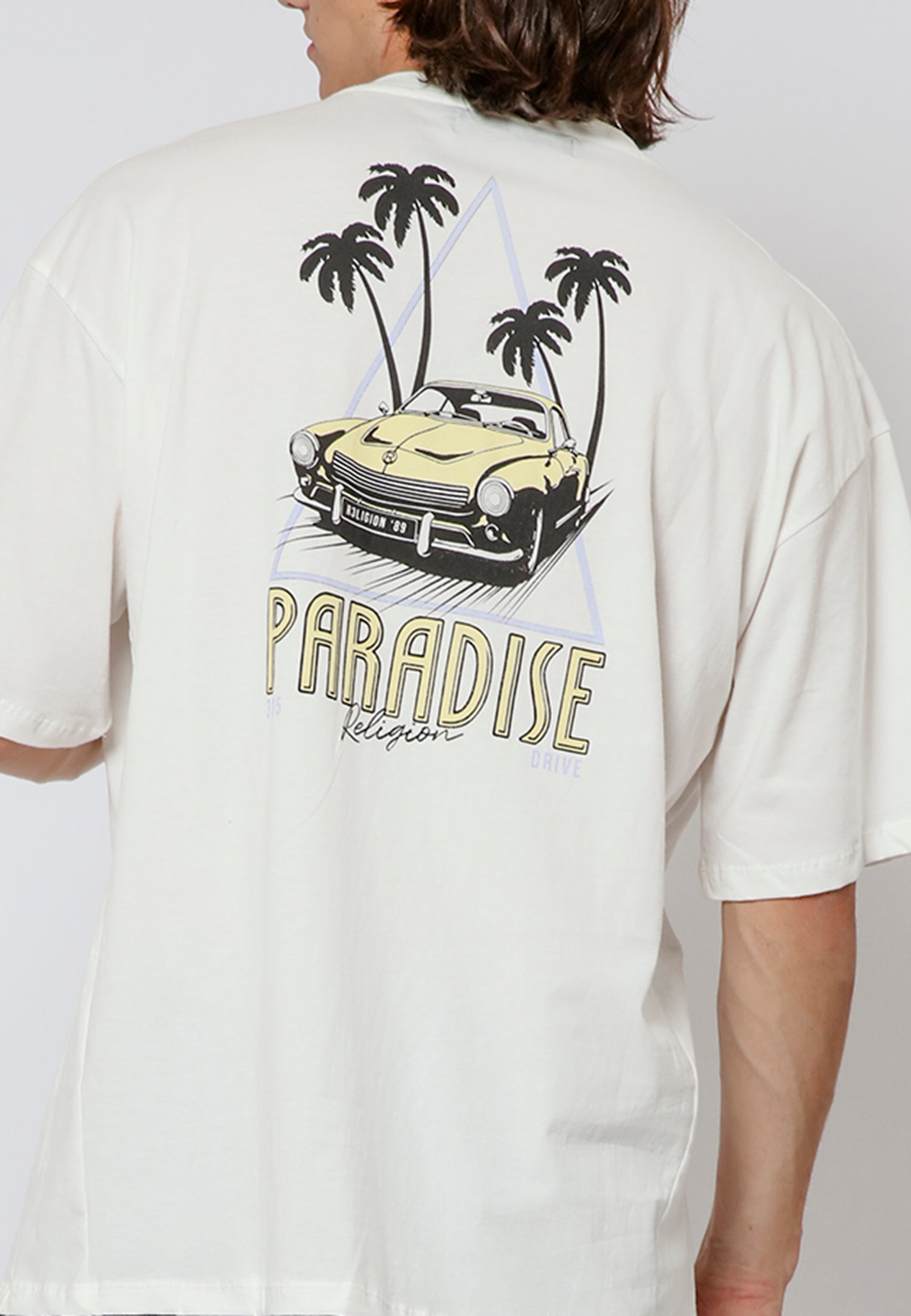 PARADISE DRIVE T-SHIRT OFF WHITE