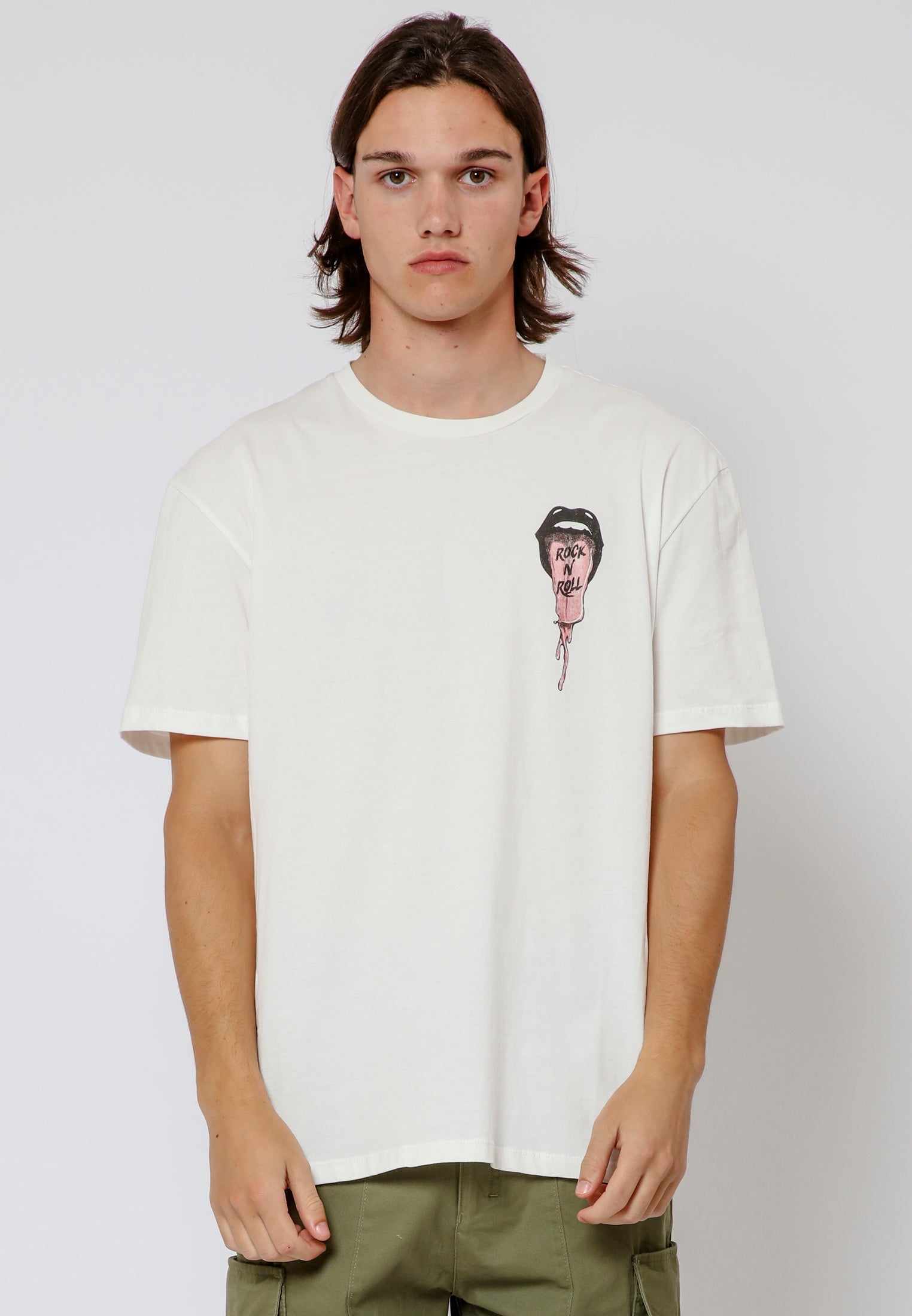 TONGUE T-SHIRT OFF WHITE