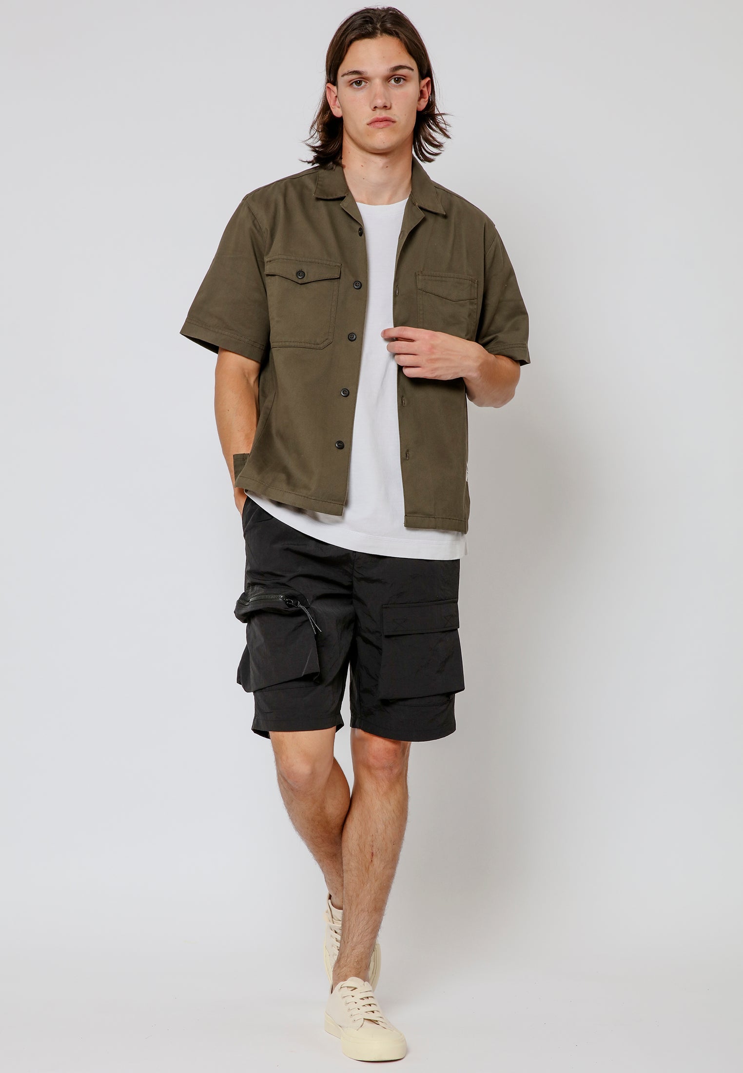 TACKLE SS SHIRT KHAKI