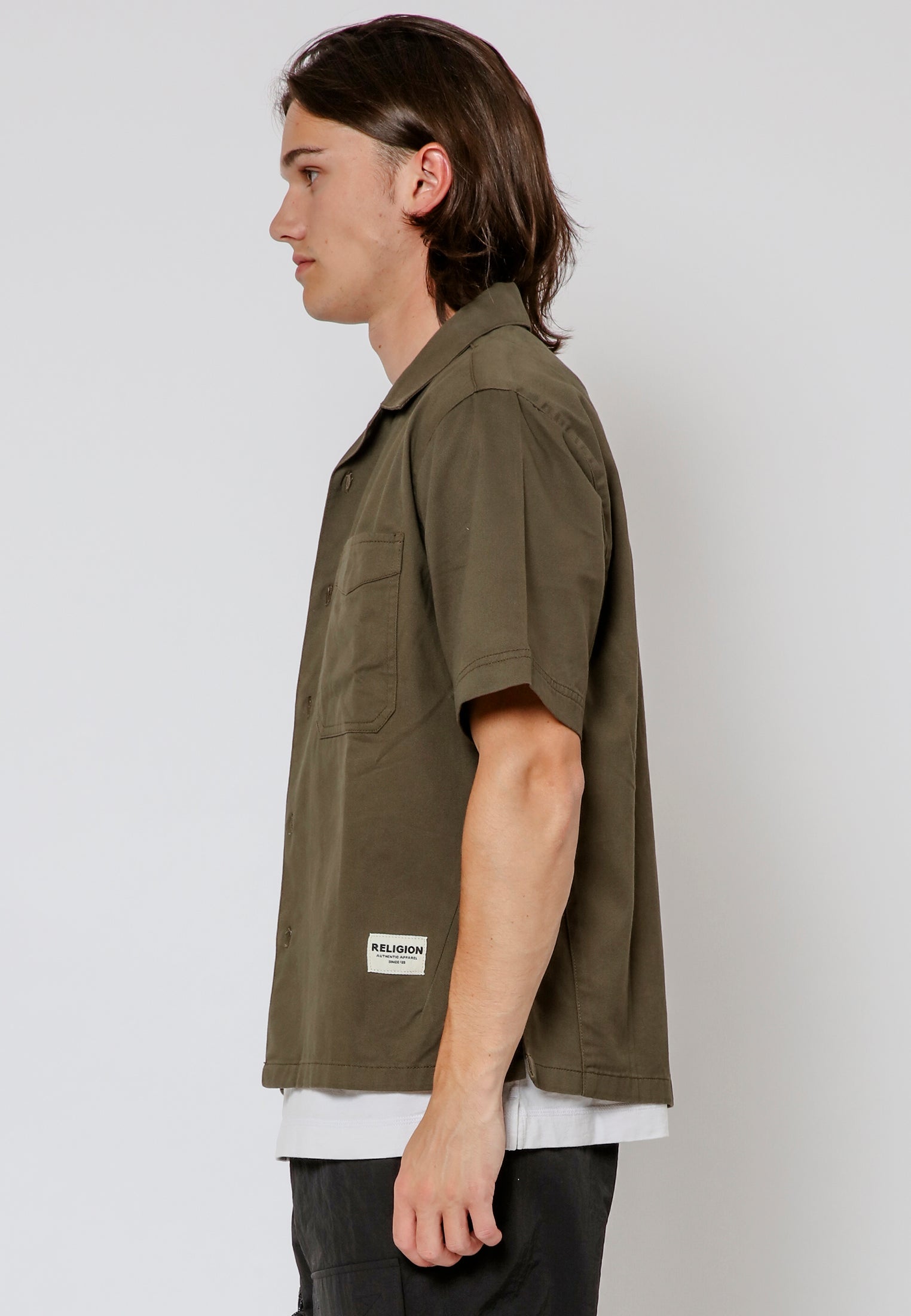 TACKLE SS SHIRT KHAKI