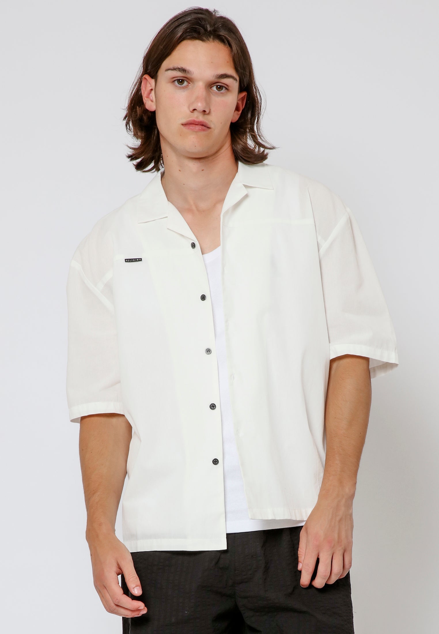 EMBROIDERED SHIRT WHITE