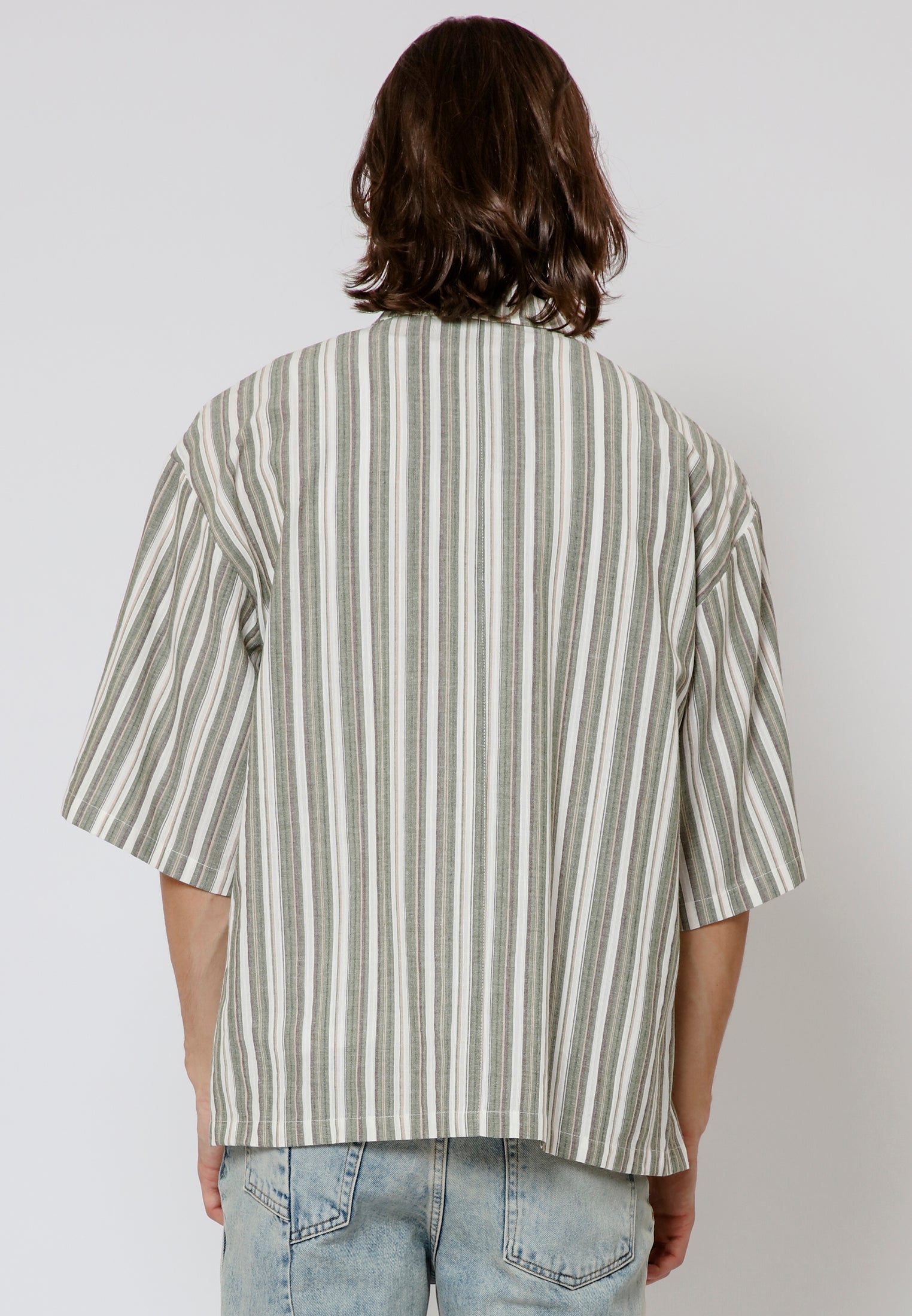 OVERSIZED STRIPE SHIRT STRIPES