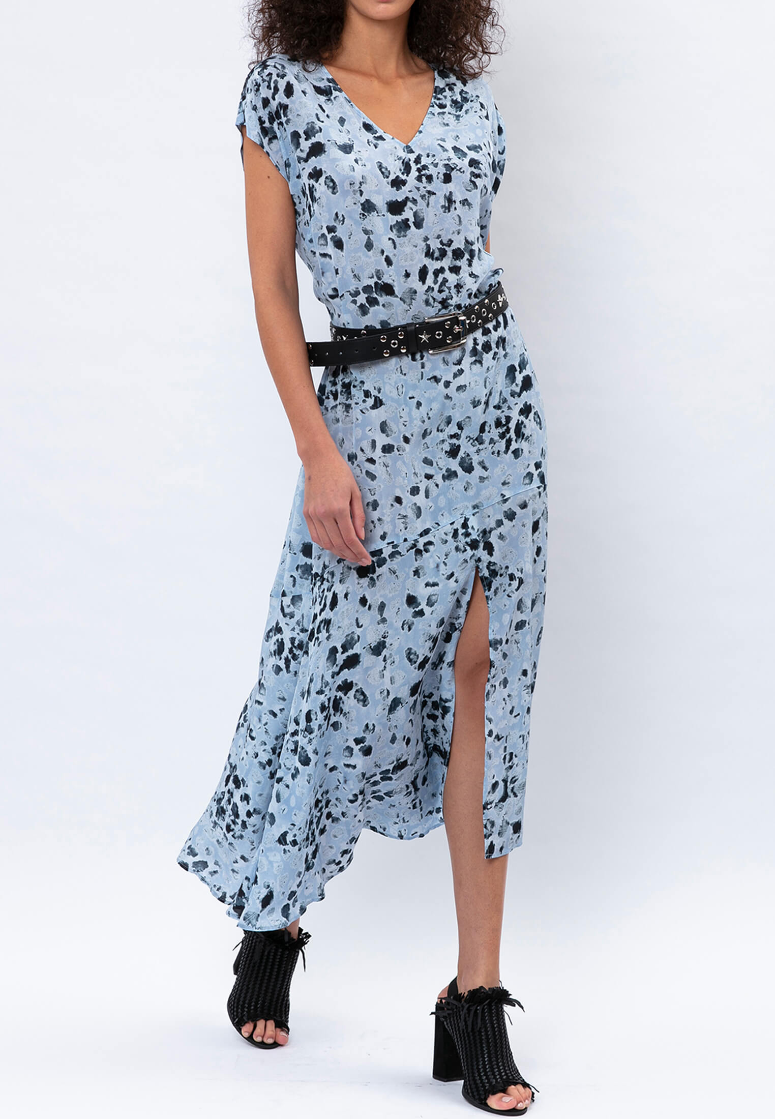 JADE DRESS BALLAD BLUE & LIGHT NAVY