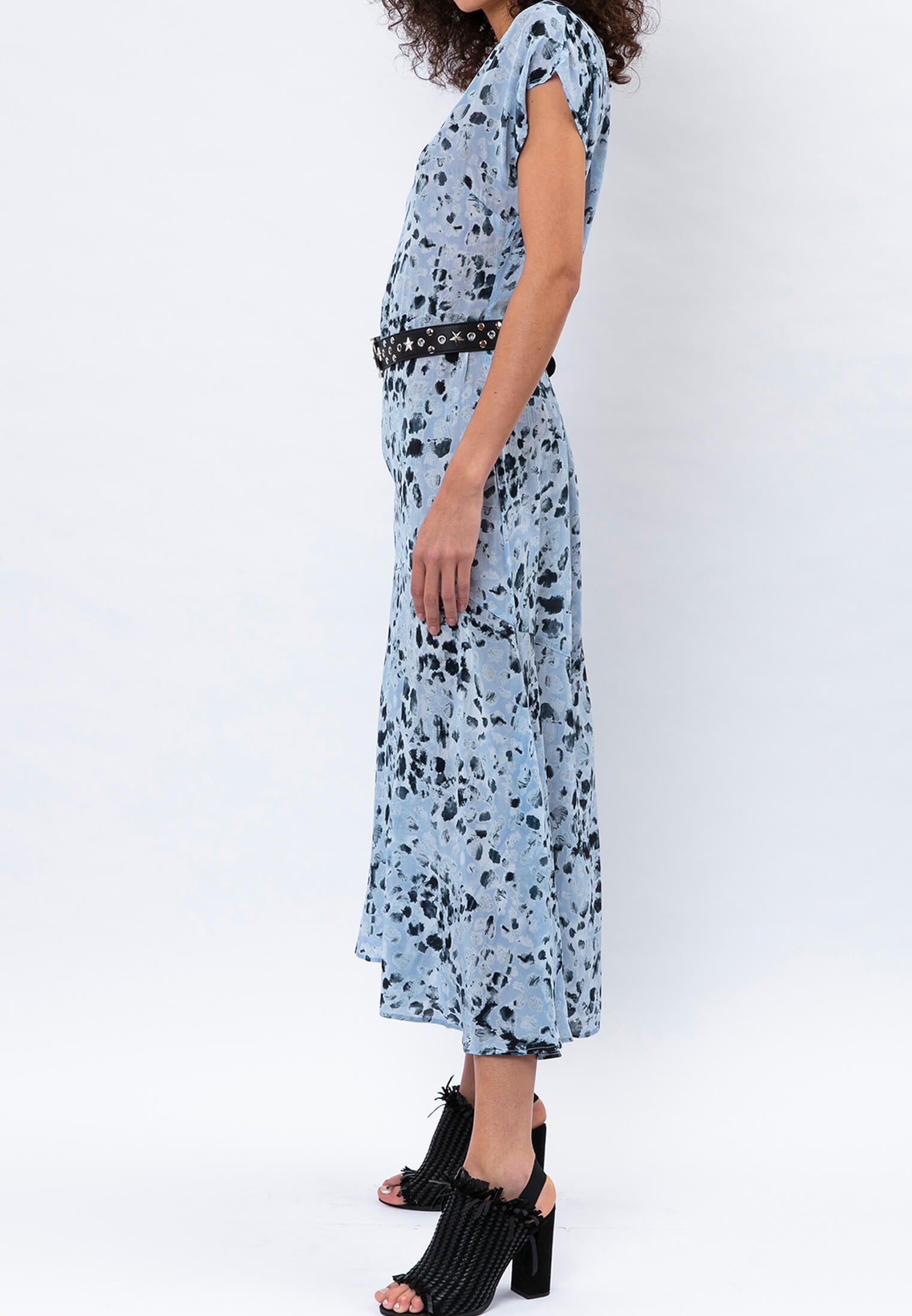 JADE DRESS BALLAD BLUE & LIGHT NAVY