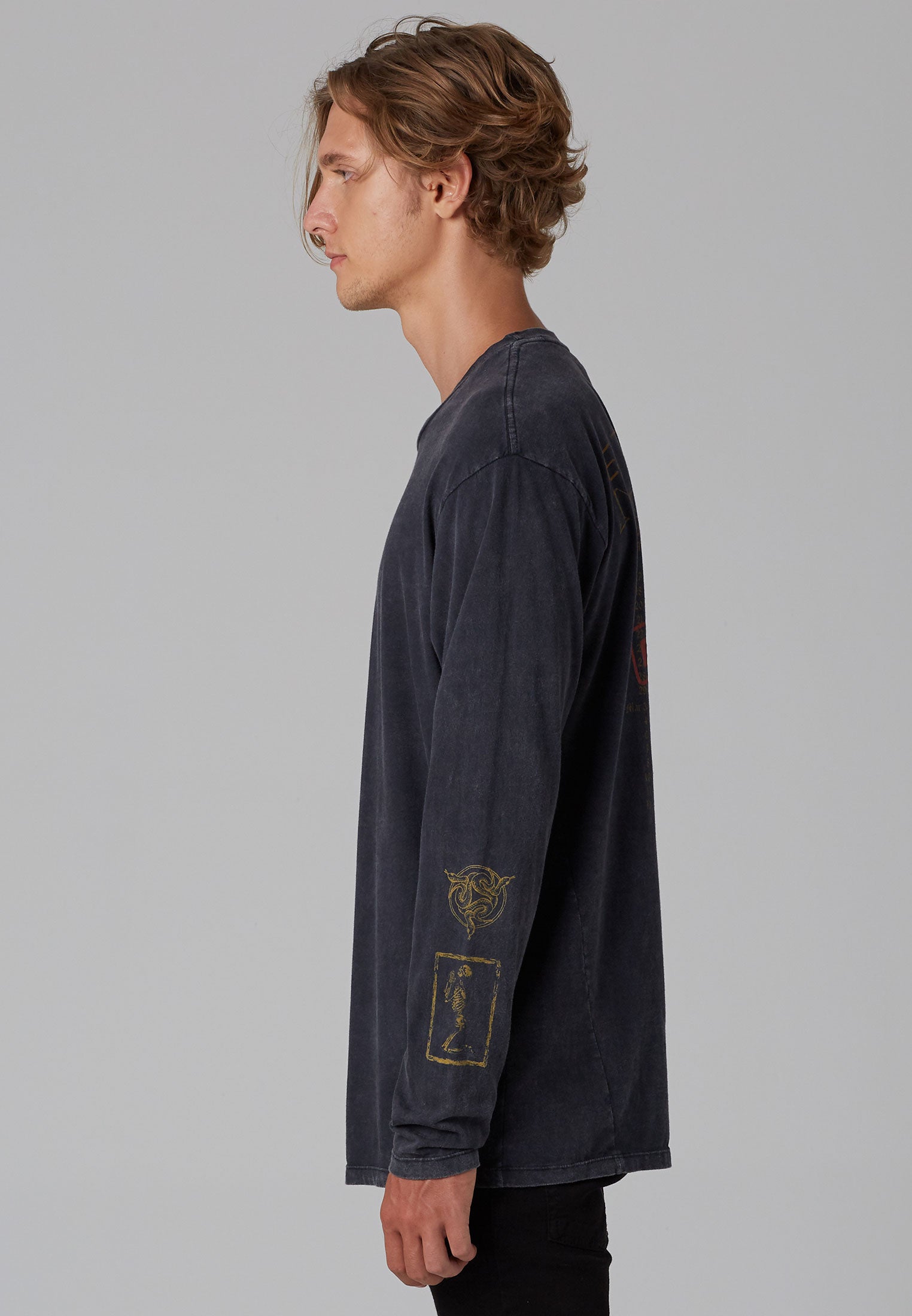 EXPLICIT LS T-SHIRT VINTAGE BLACK