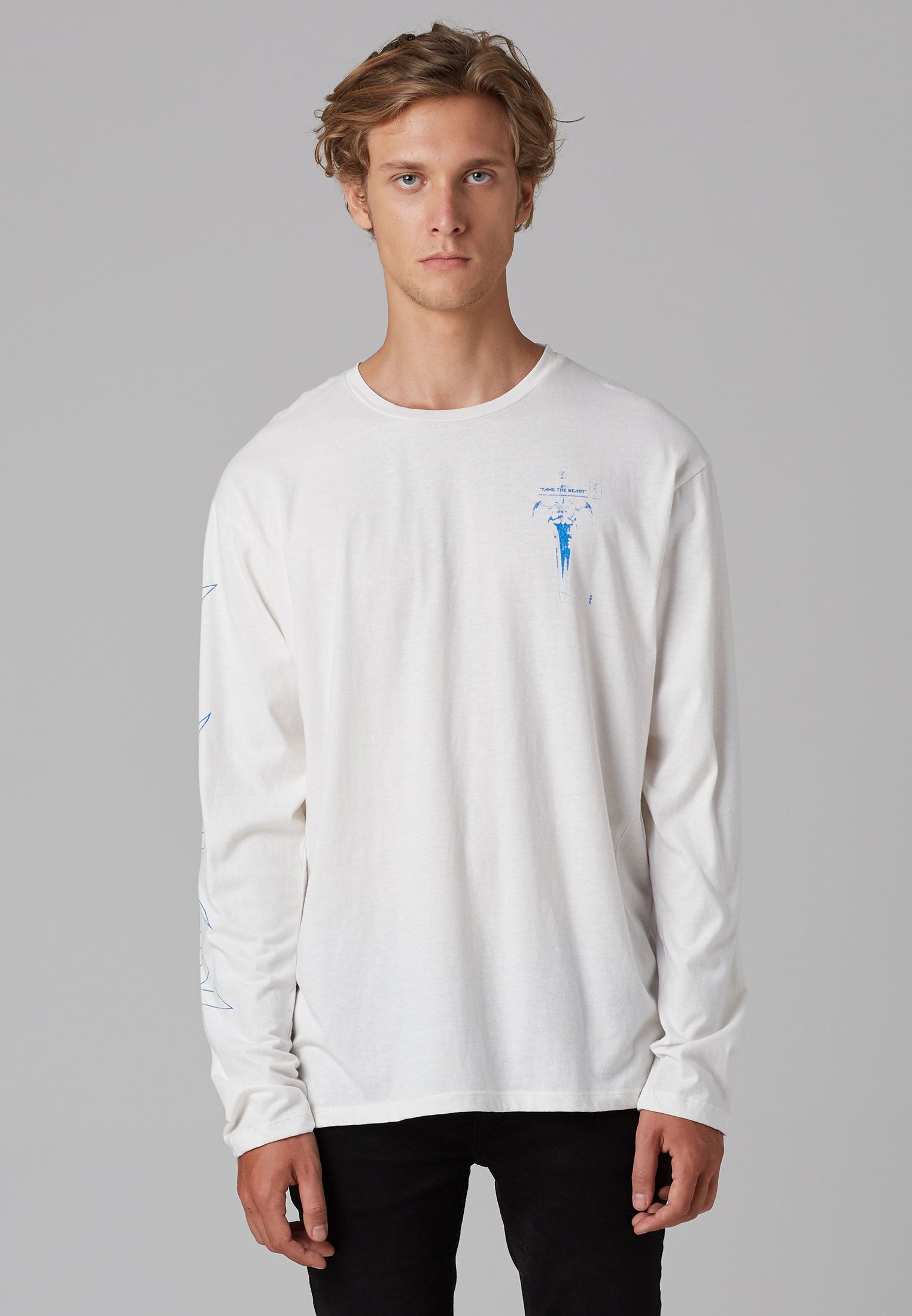 TAME THE BEAST LS T-SHIRT OFF WHITE