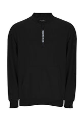 TRAP HALF ZIP FLEECE BLACK