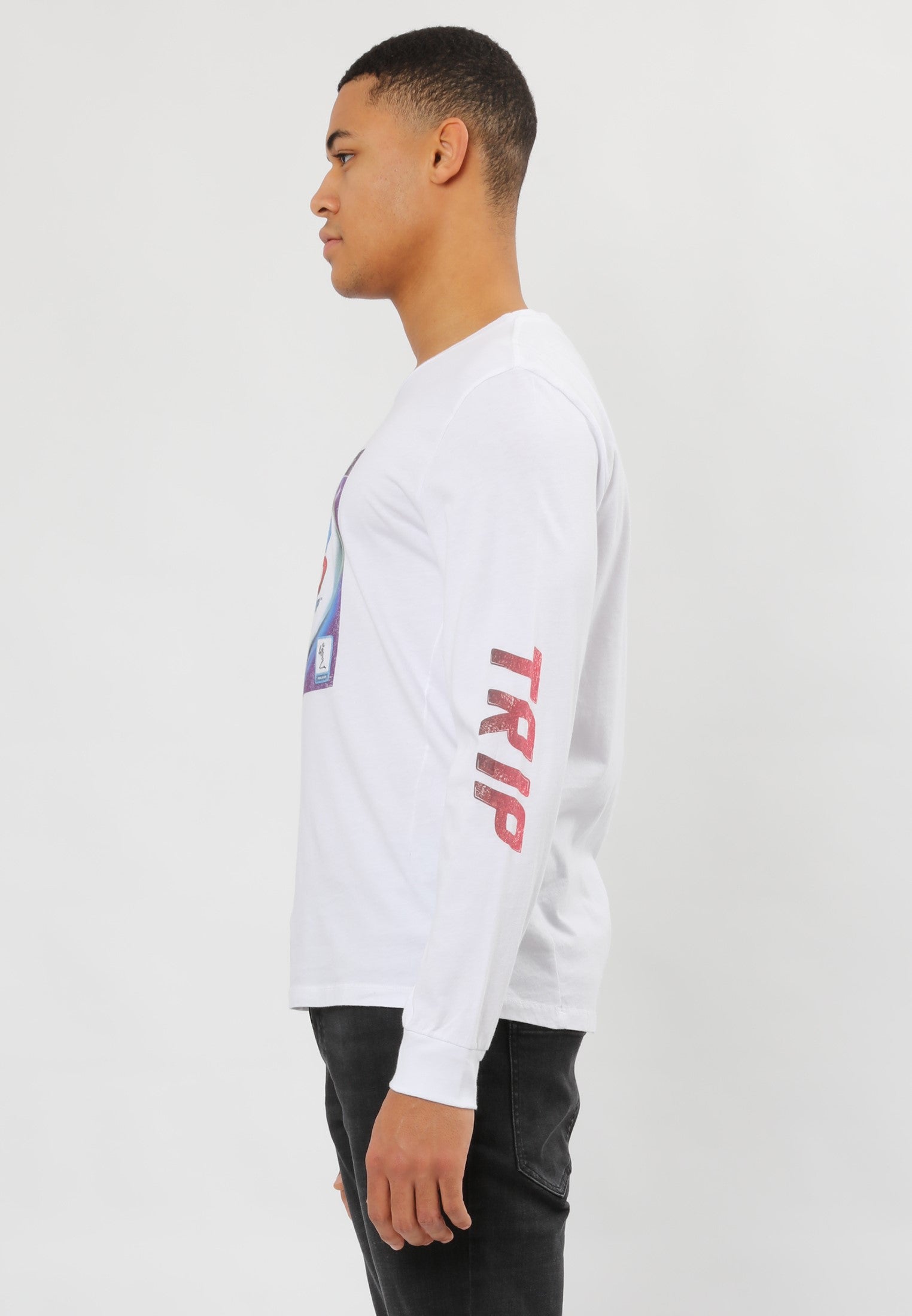 ACID TRIP LS T-SHIRT WHITE