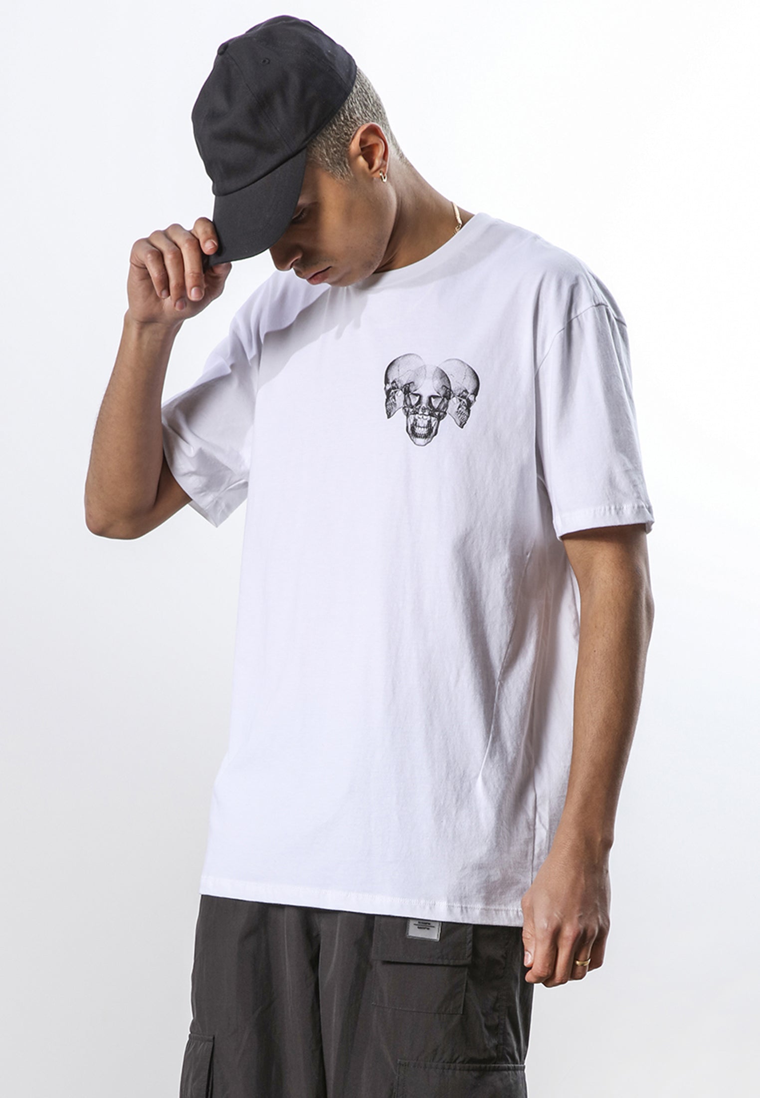 XRAY SKULL T-SHIRT WHITE