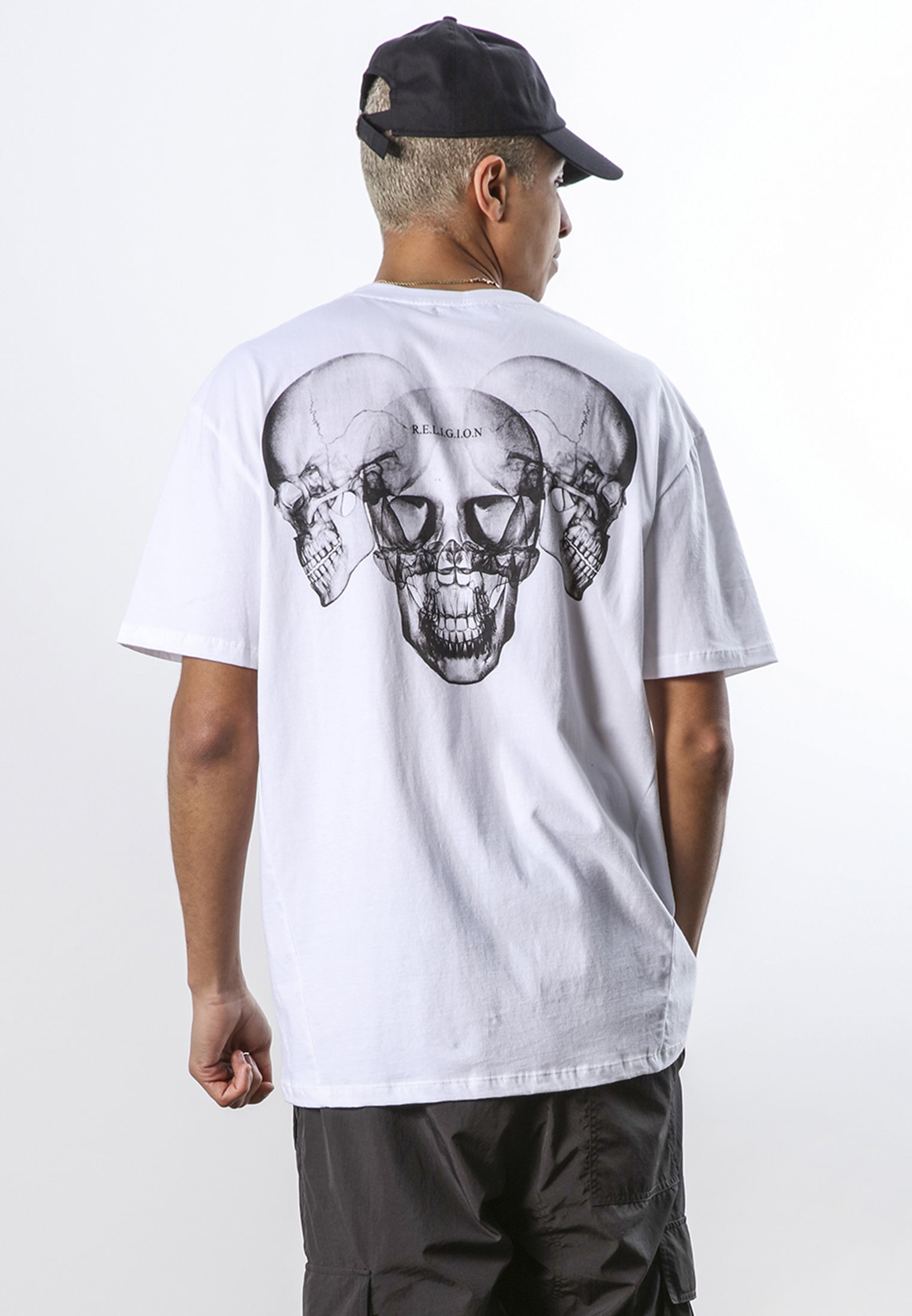 XRAY SKULL T-SHIRT WHITE