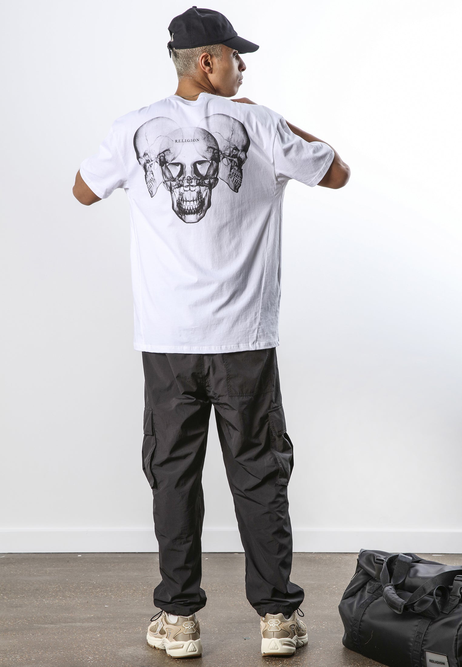 XRAY SKULL T-SHIRT WHITE