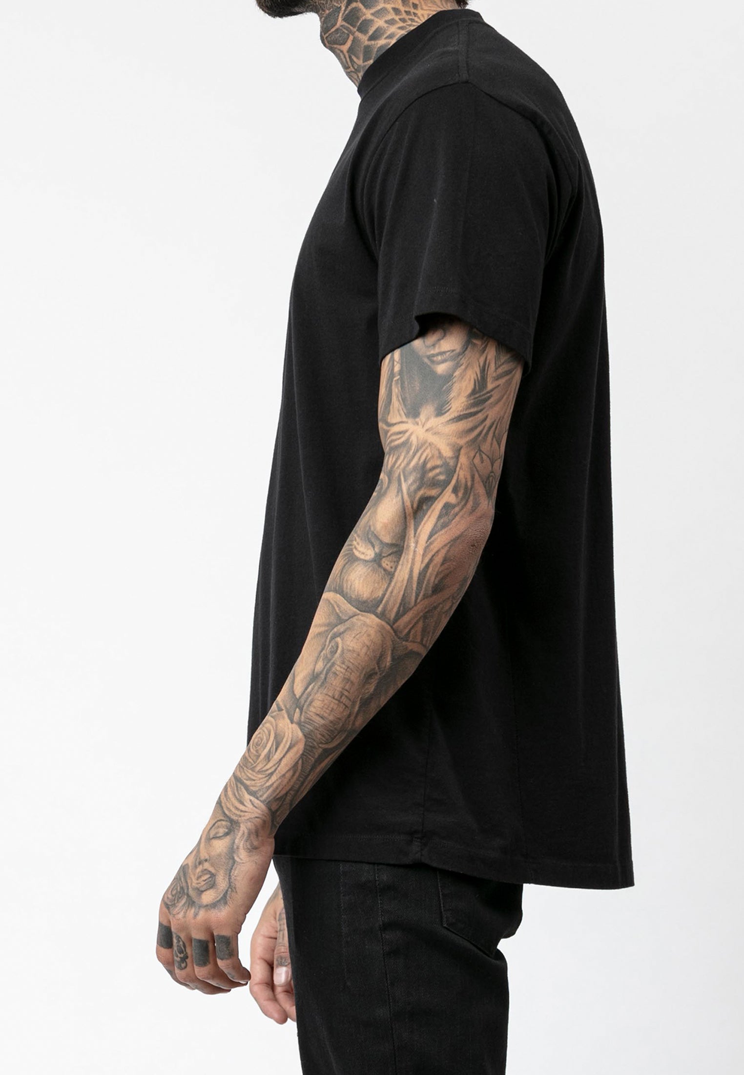 3 PACK T-SHIRTS SKATE BLACK