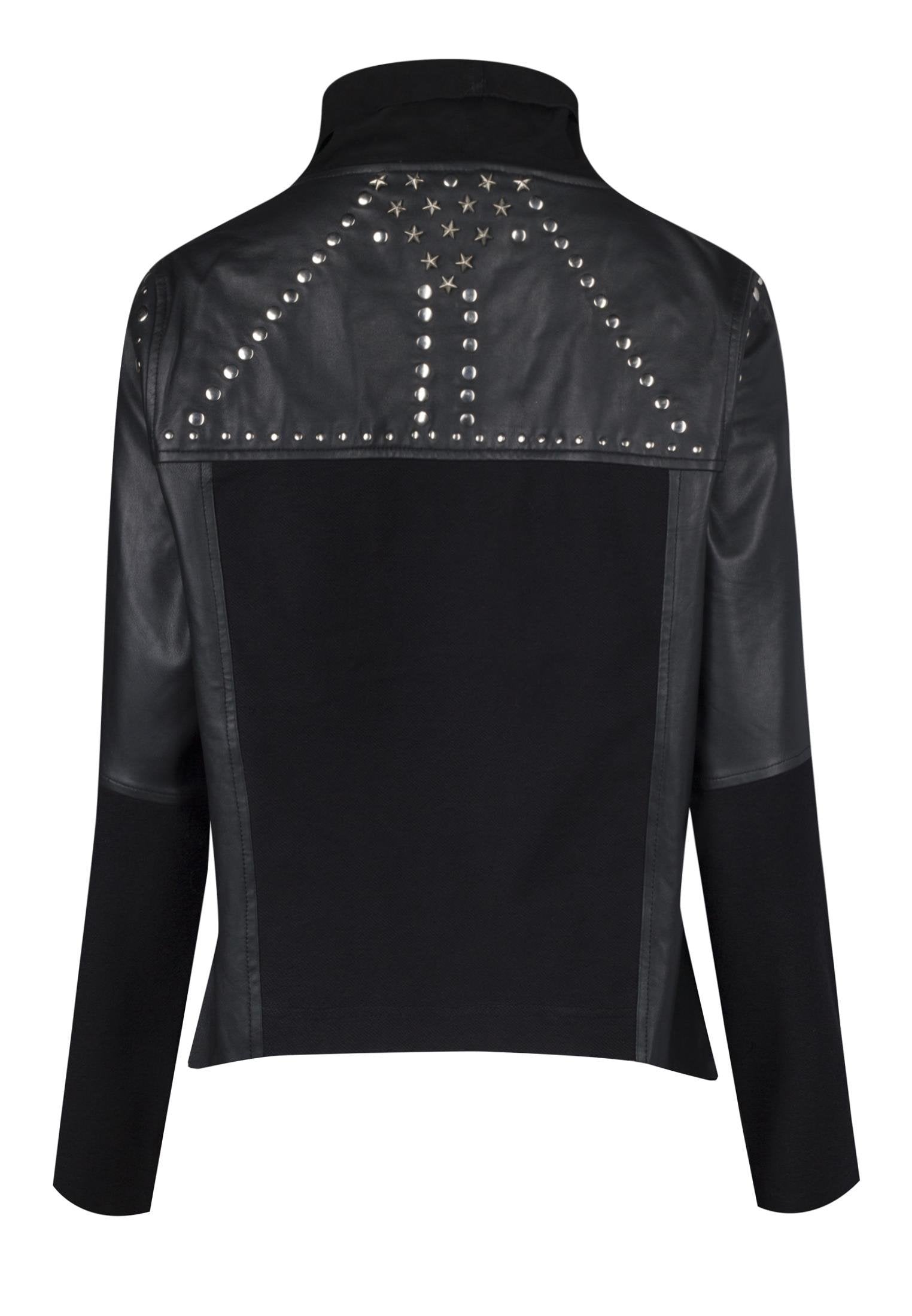 RELIGION Magnetism Black Leather Jacket