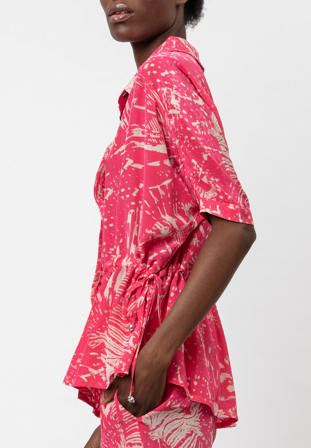 ROOTS SHIRT RASPBERRY SORBET