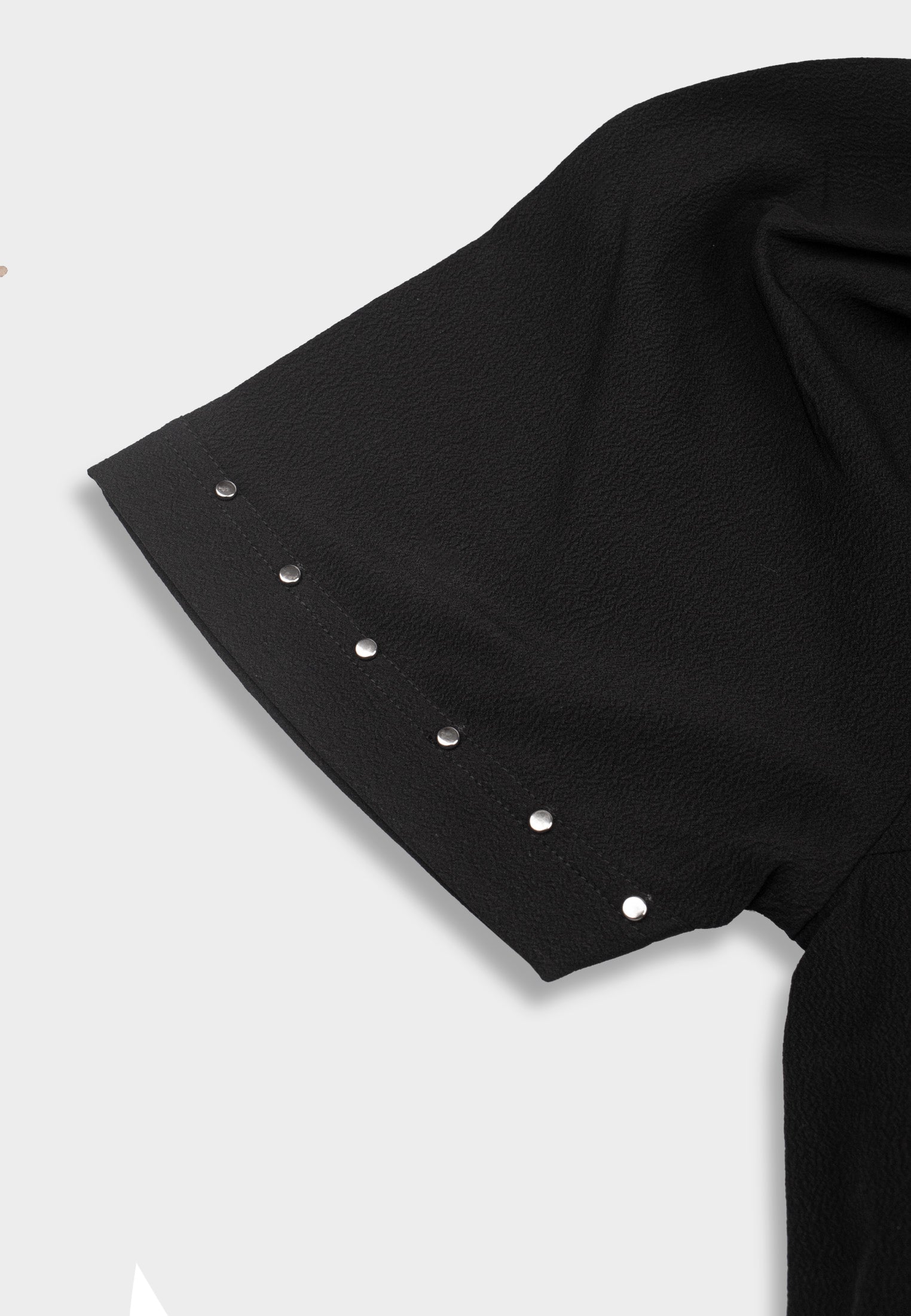 RELIGION Sheen All Over Studding Black Dress
