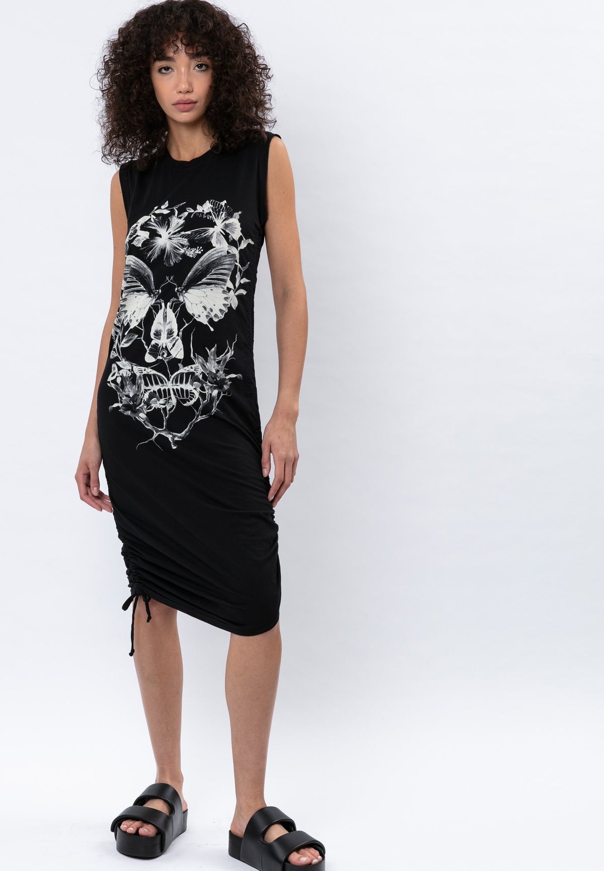 FREEDOM DRESS SKULL ILLUSION BLACK