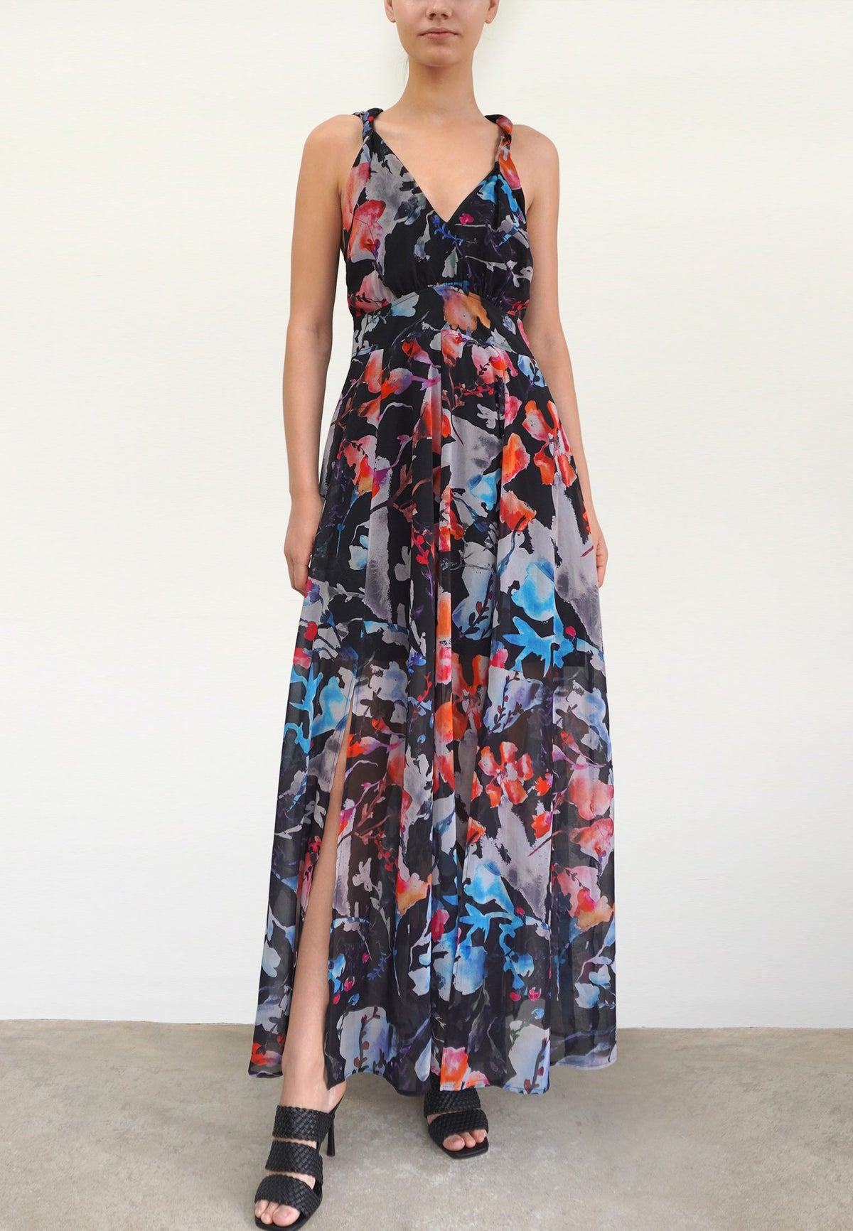 DIAMOND DRESS CANVAS BLACK