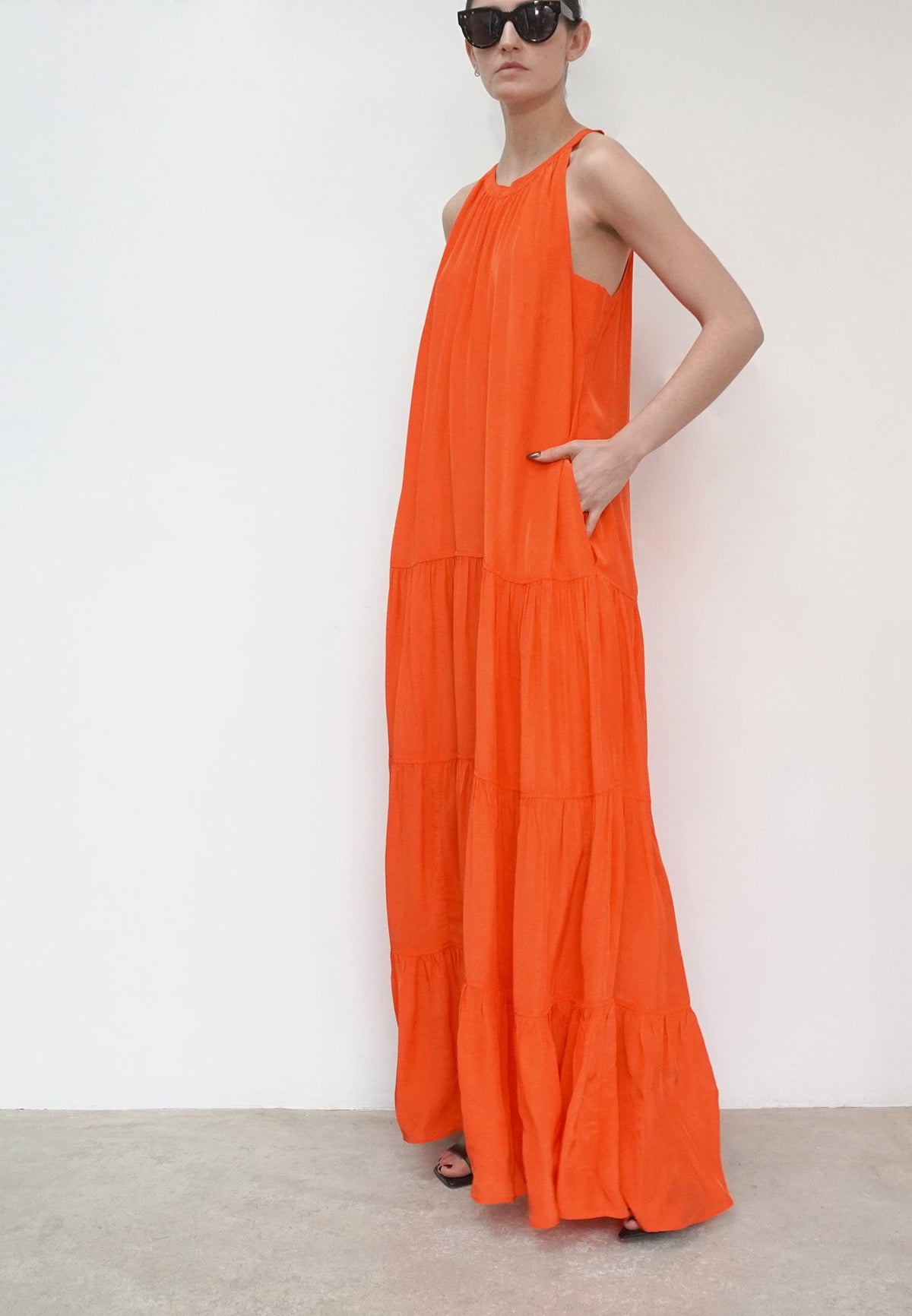 DELIGHT MAXI DRESS ORANGE