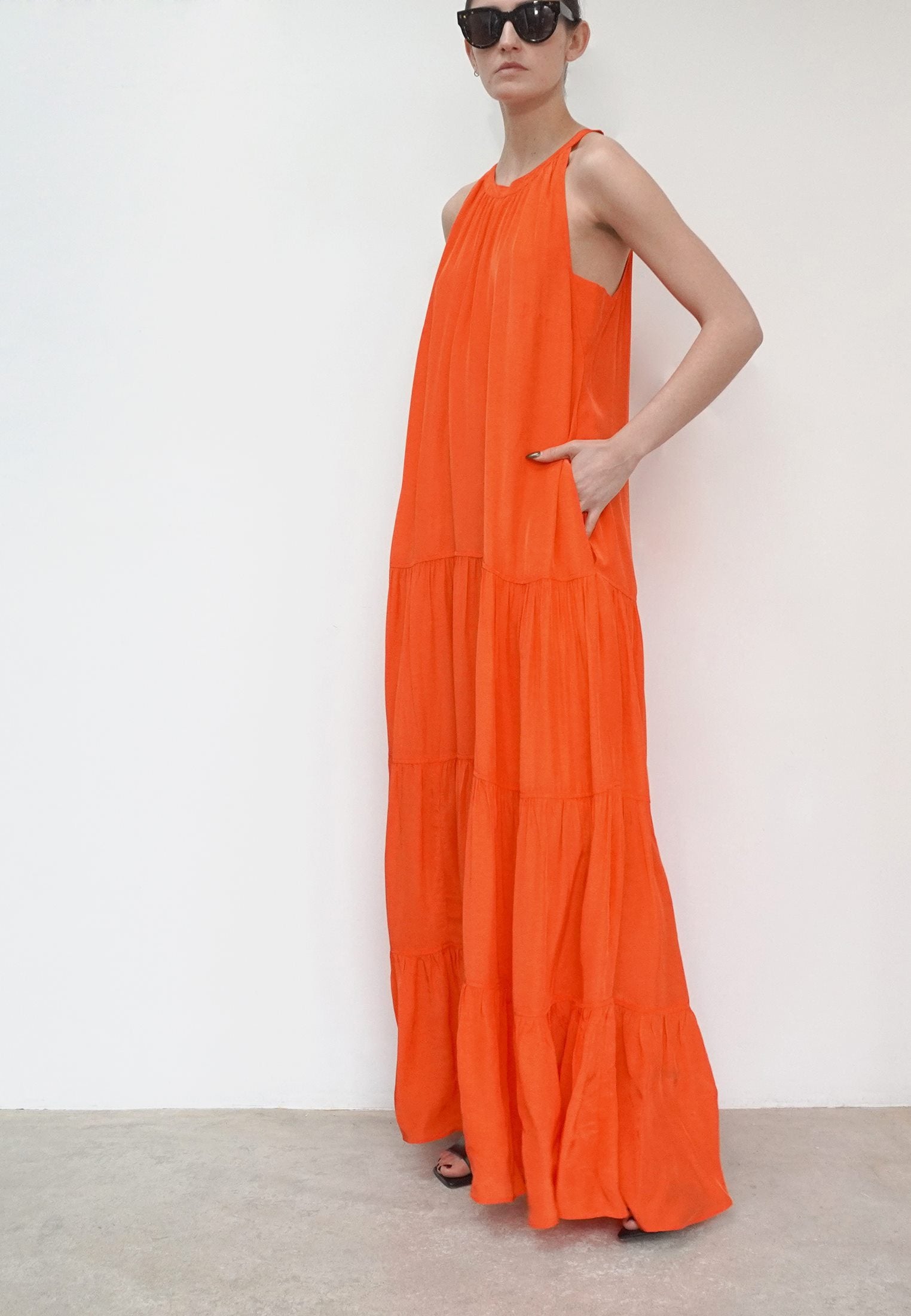 DELIGHT MAXI DRESS ORANGE