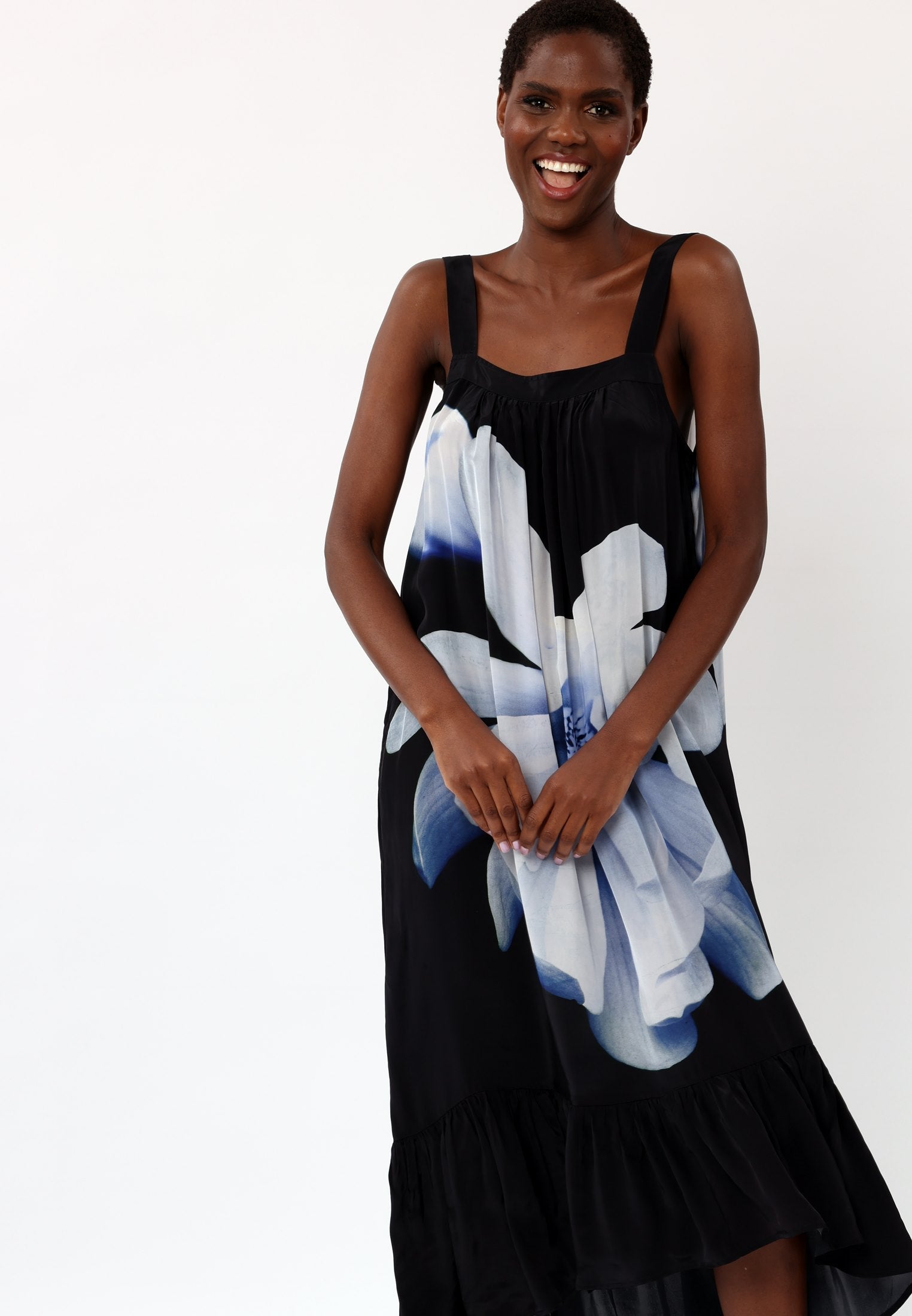 Religion floral maxi skirt Clearance