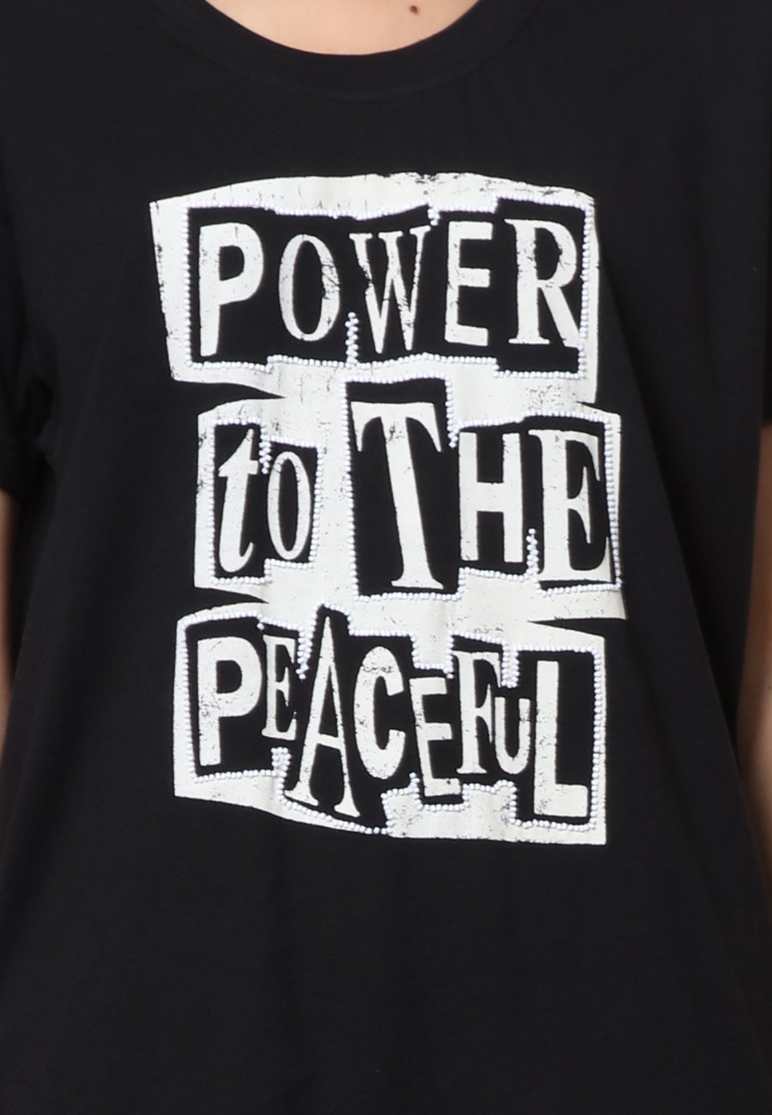 POWER BLACK T-SHIRT