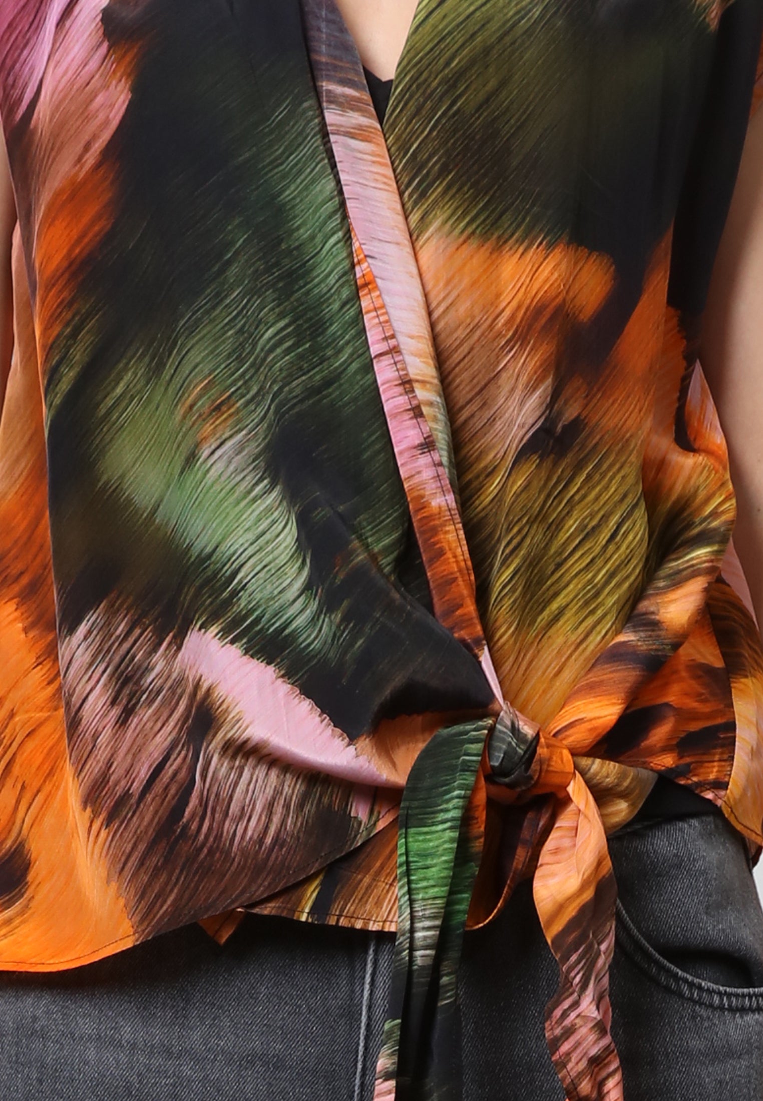 LUSTER TOP OBSCURE ORANGE