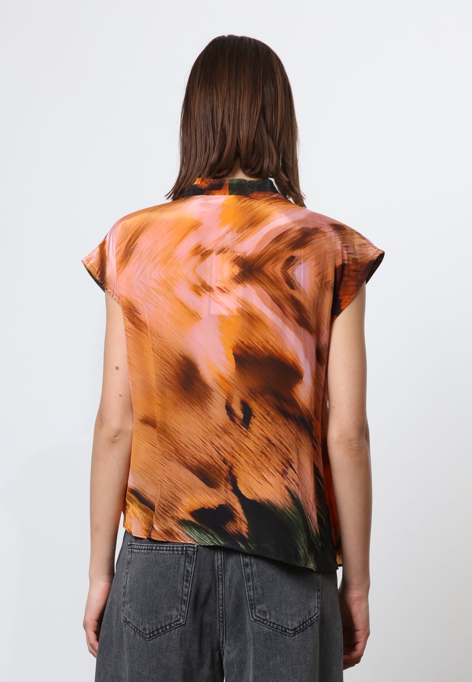 LUSTER TOP OBSCURE ORANGE