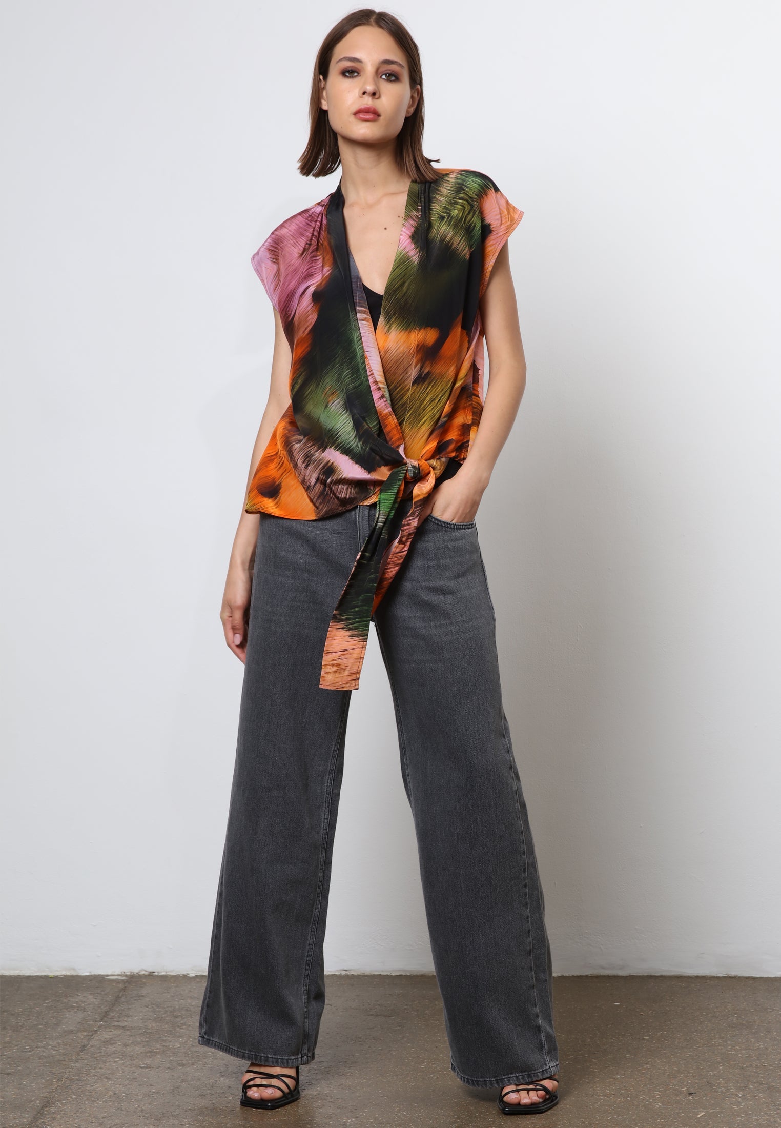 LUSTER TOP OBSCURE ORANGE