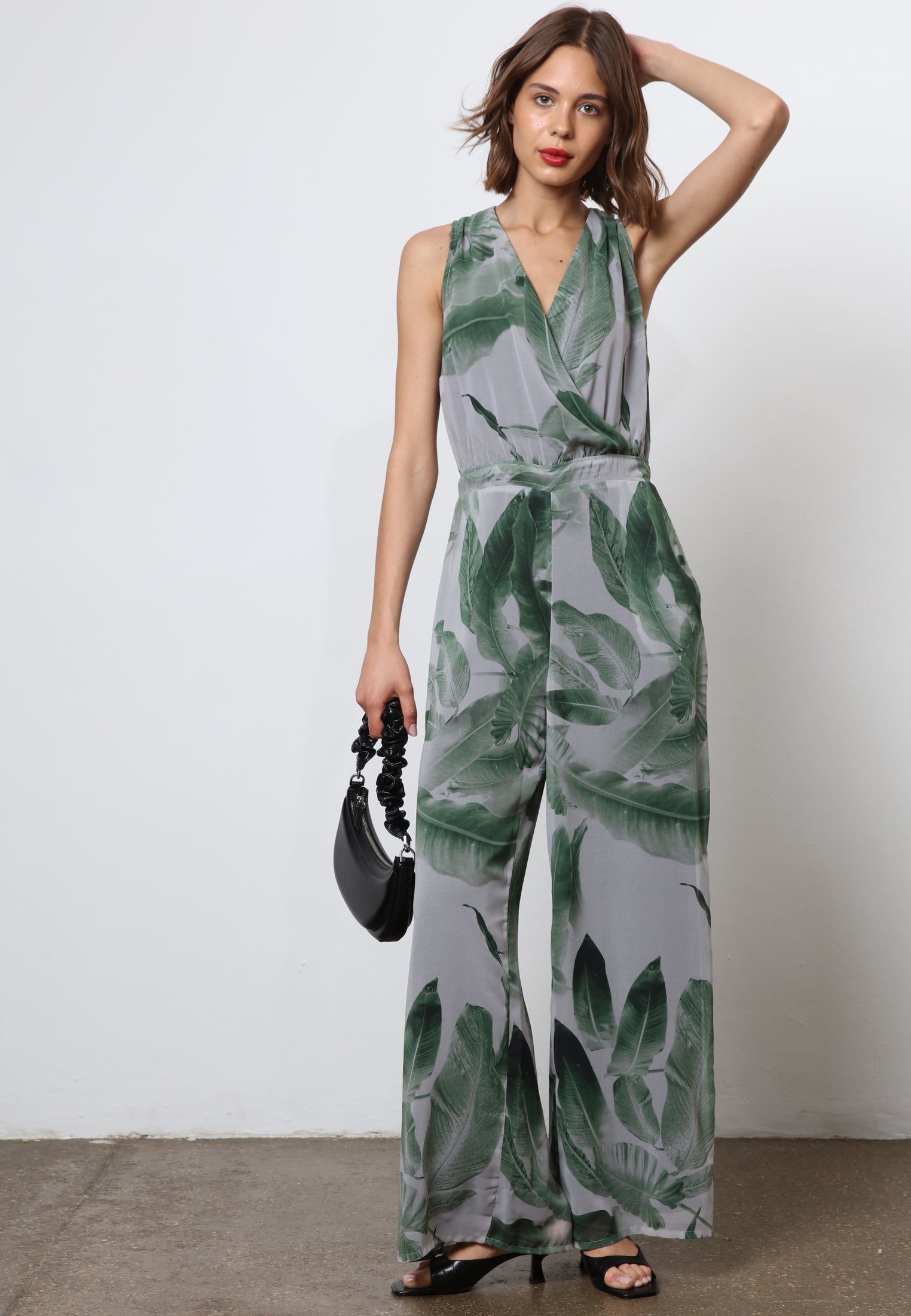 GEM JUMPSUIT BOTANIC GREEN