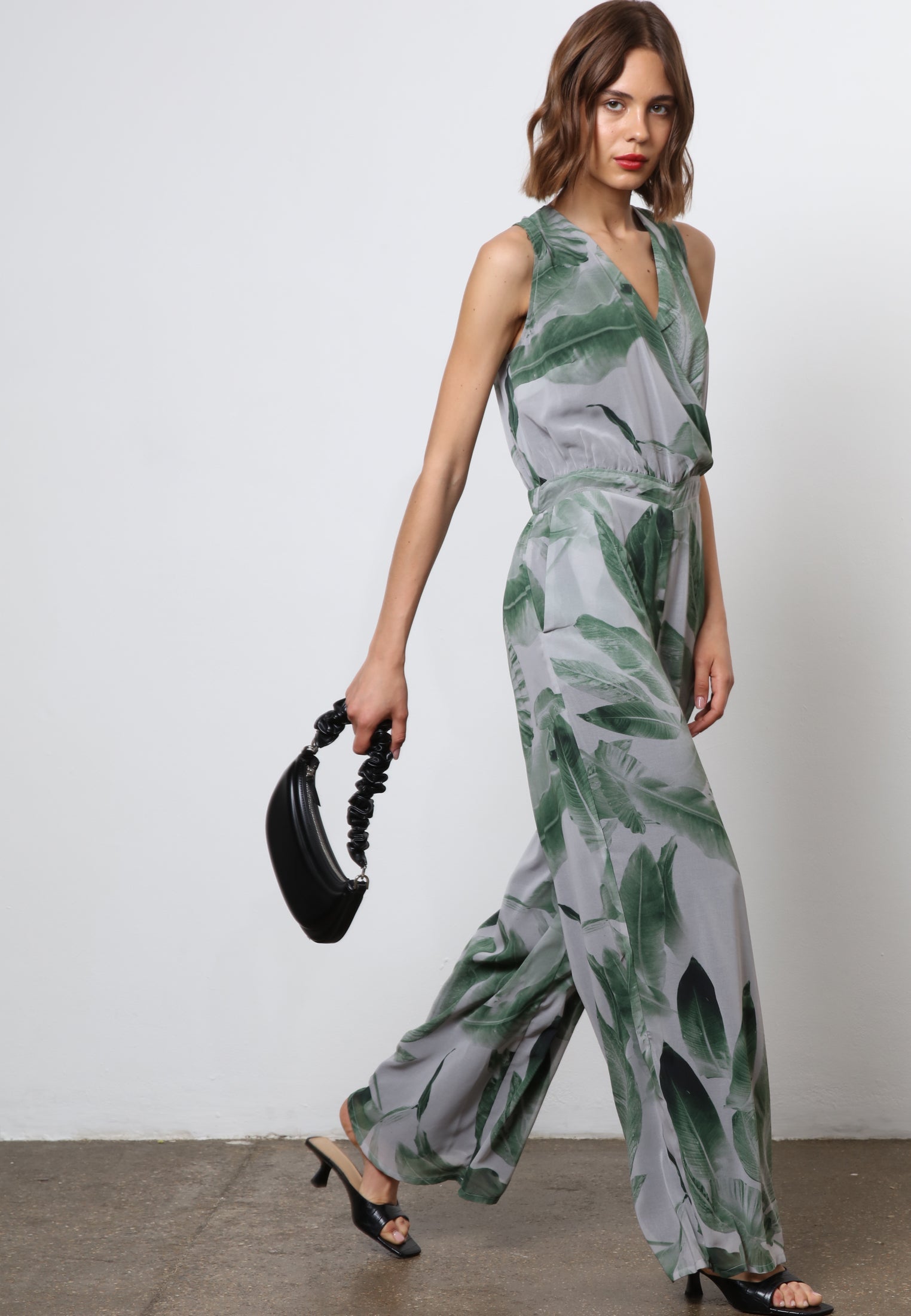 GEM JUMPSUIT BOTANIC GREEN