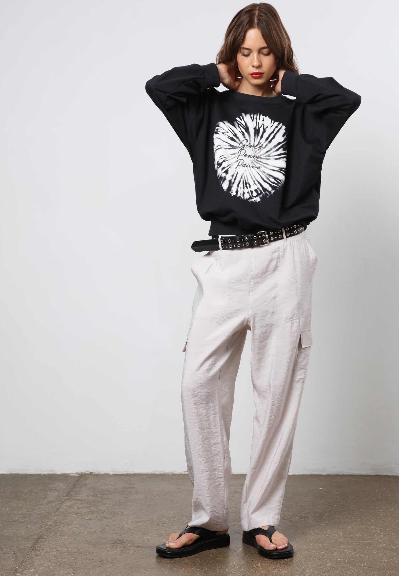 NATURAL TROUSERS STONE