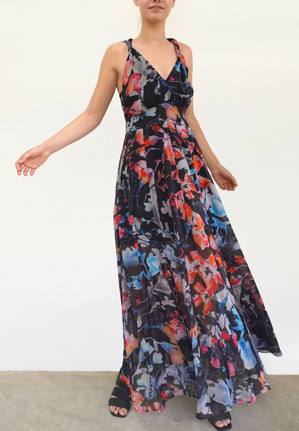 DIAMOND DRESS CANVAS BLACK