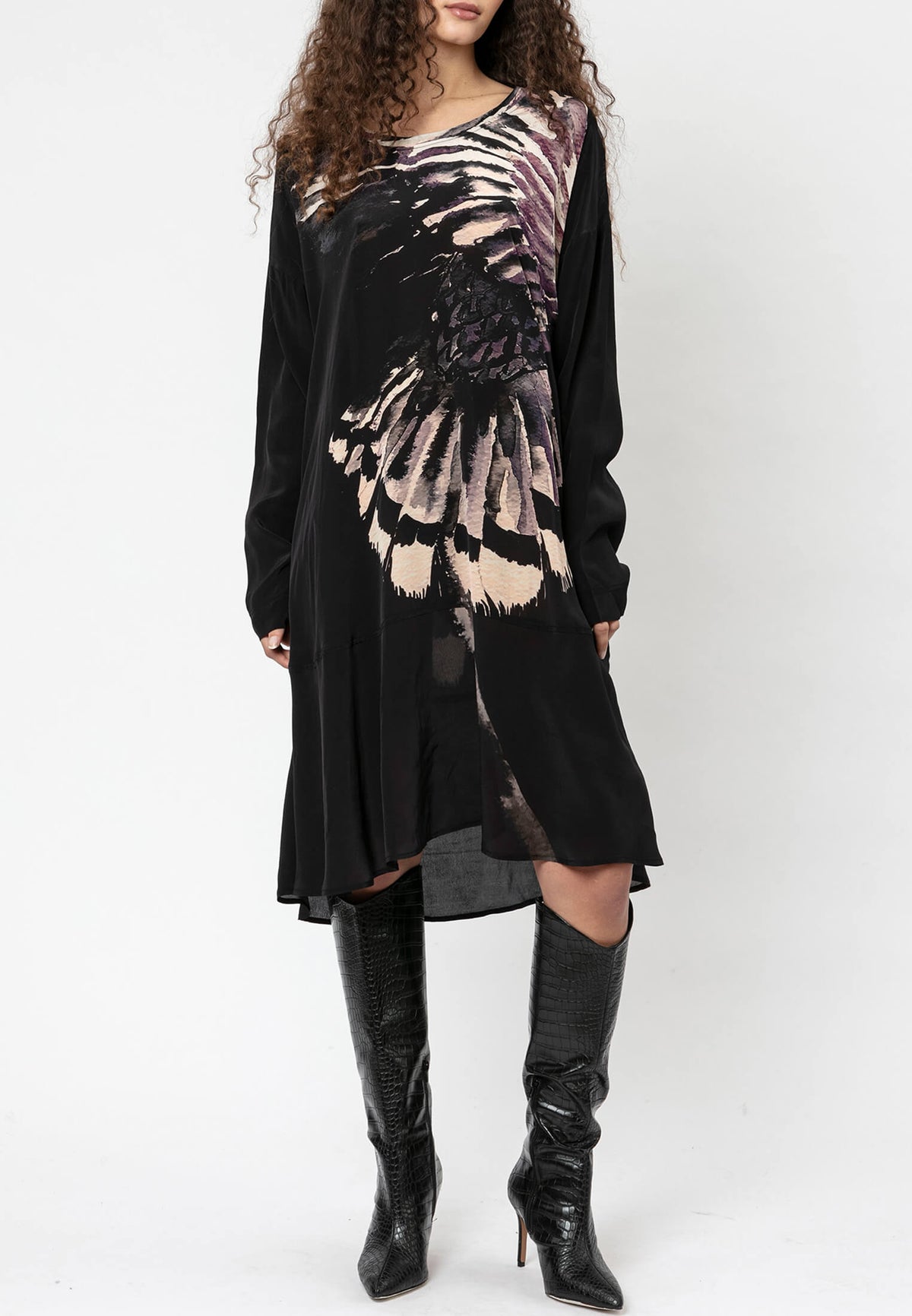 CONNECTION DRESS VOYAGE PRINT