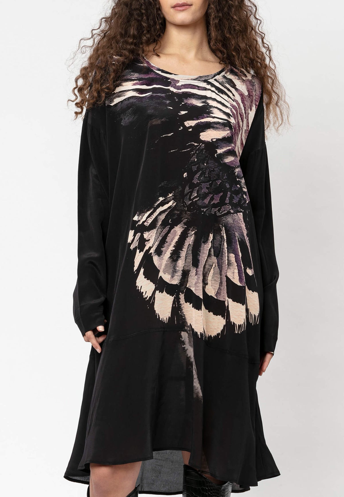 CONNECTION DRESS VOYAGE PRINT