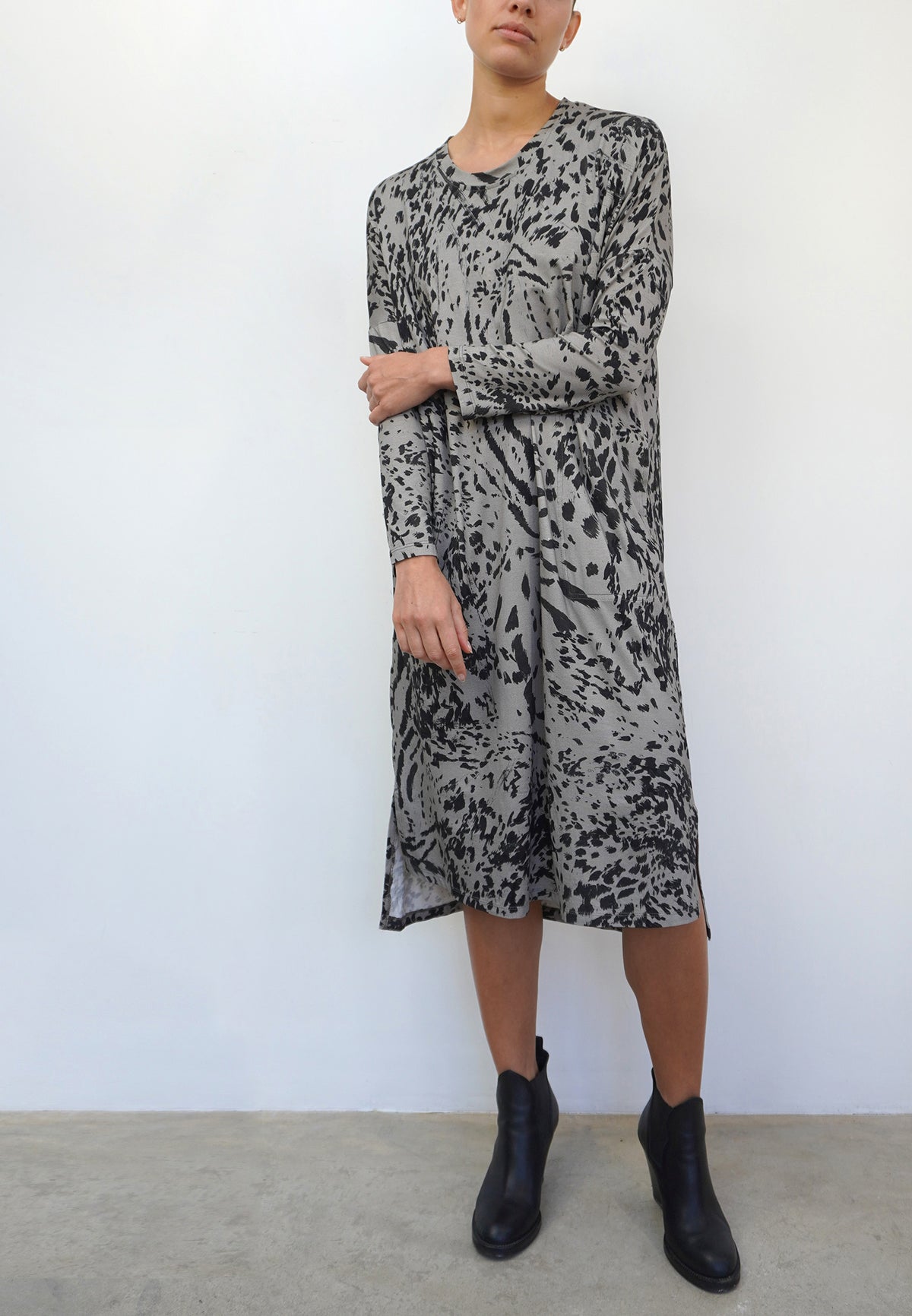 LINK DRESS DELICATE PINE
