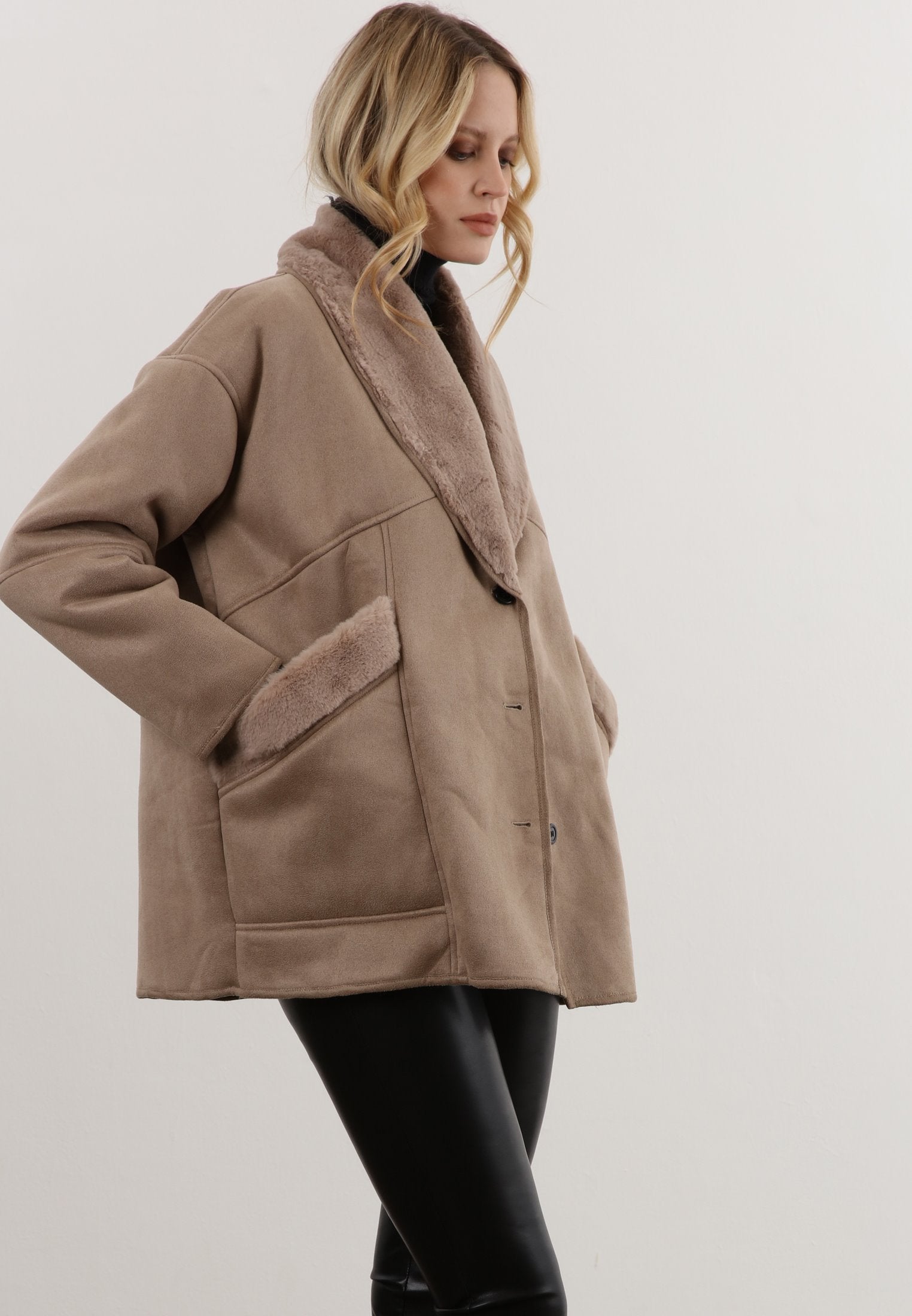 ELEMENT COAT TAUPE