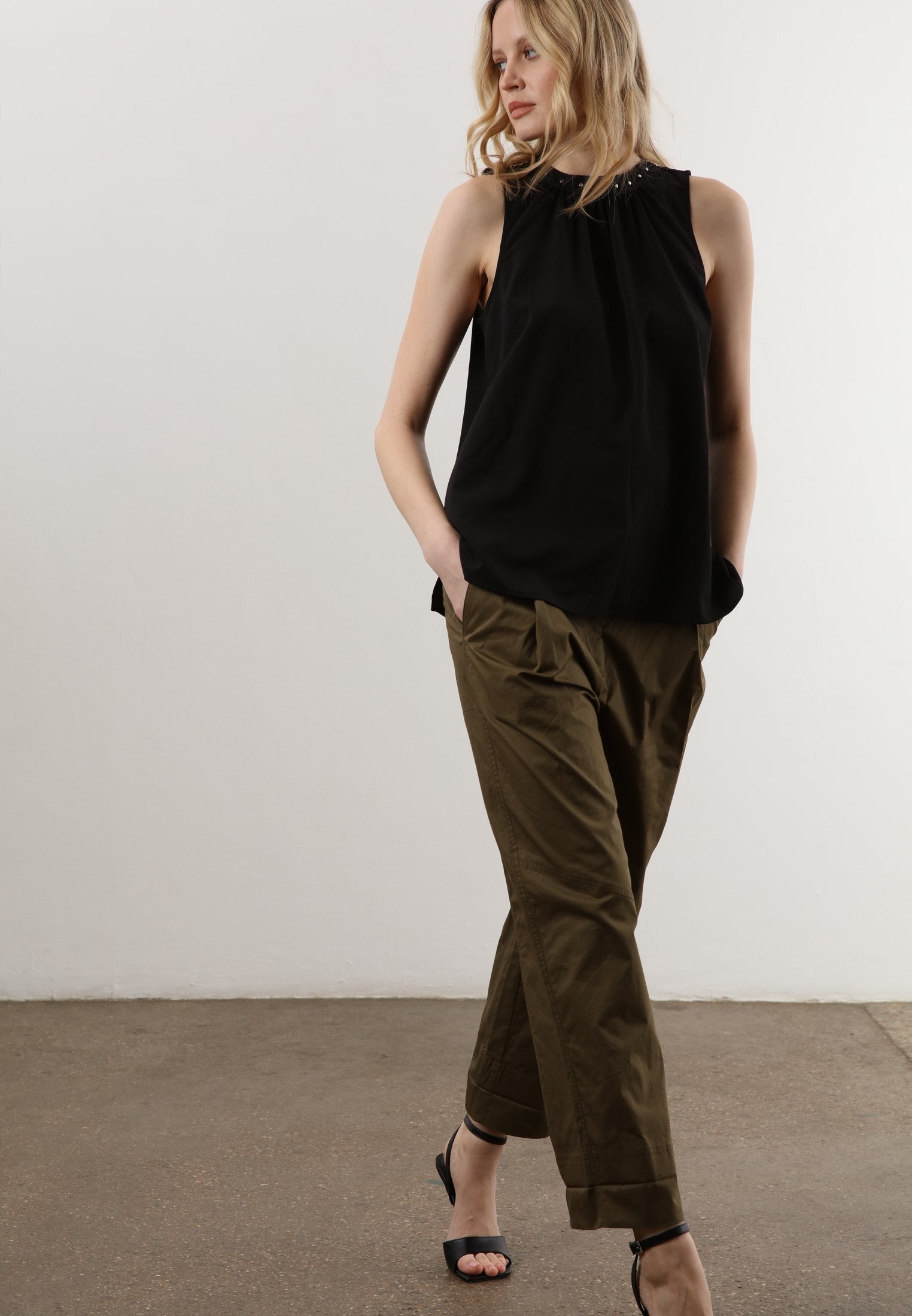 GLEAM TROUSERS KHAKI