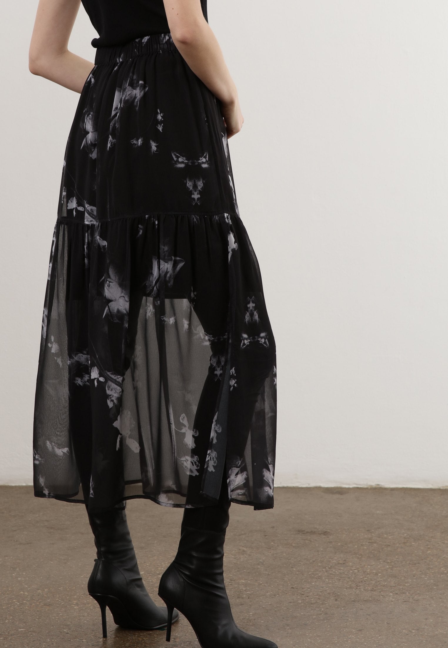 FLARE SKIRT CASCADE