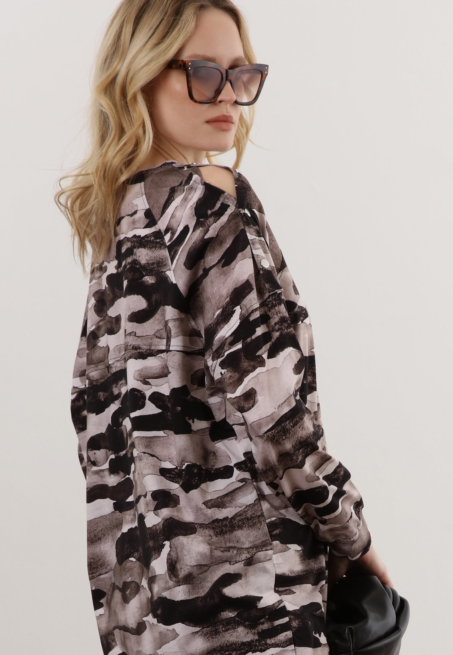 SUBLIME DRESS FOG SEPIA