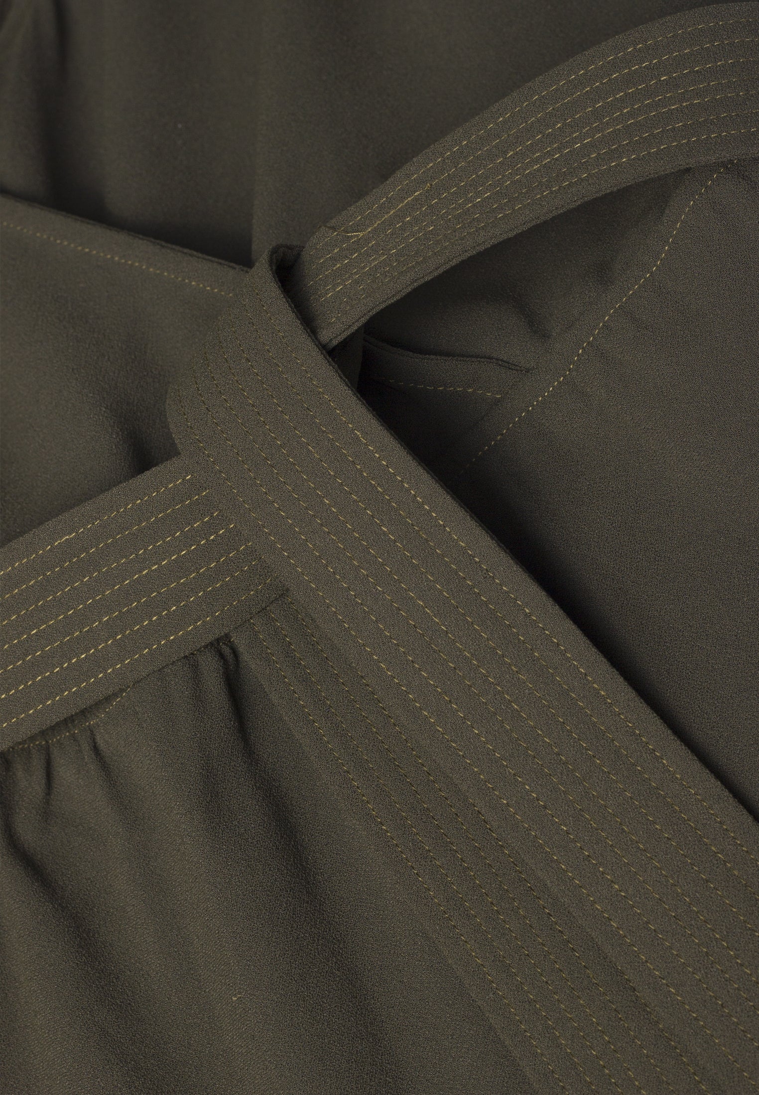 RELIGION Interstellar V-Neck Khaki Jumpsuit