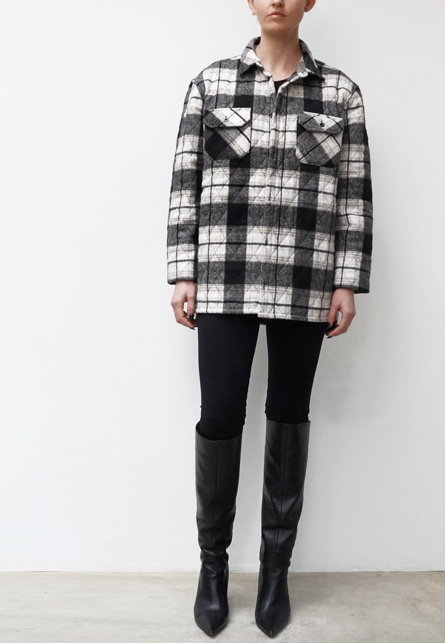 HITCH GREY & WHITE SHIRT