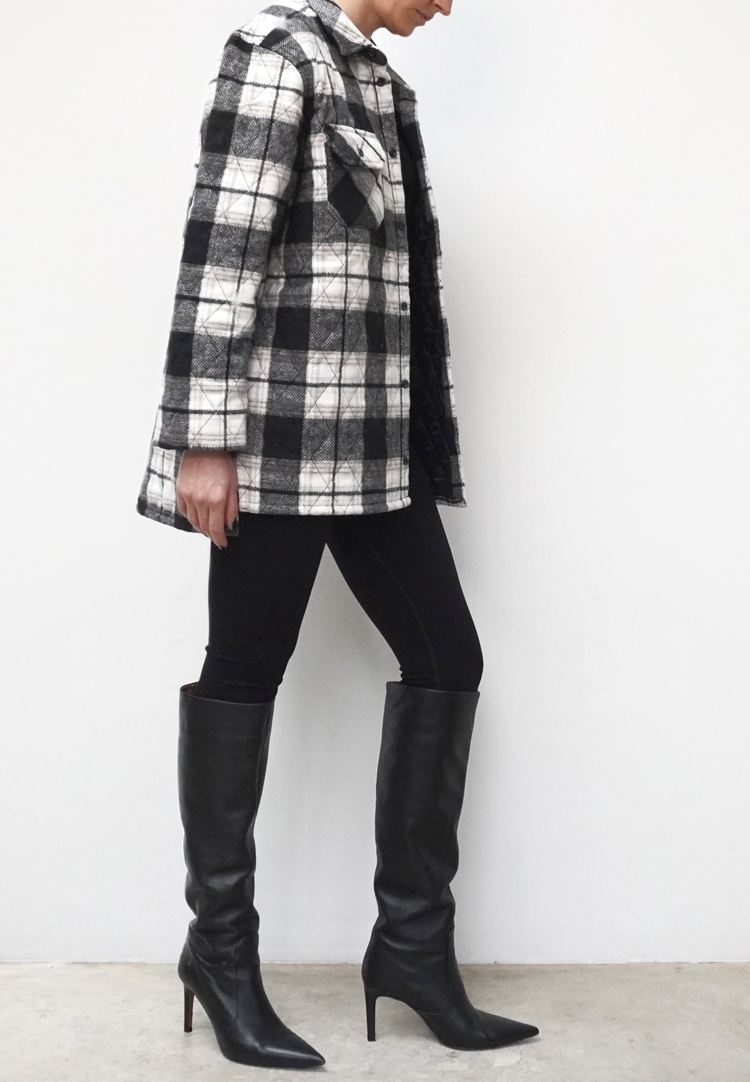 HITCH GREY & WHITE SHIRT