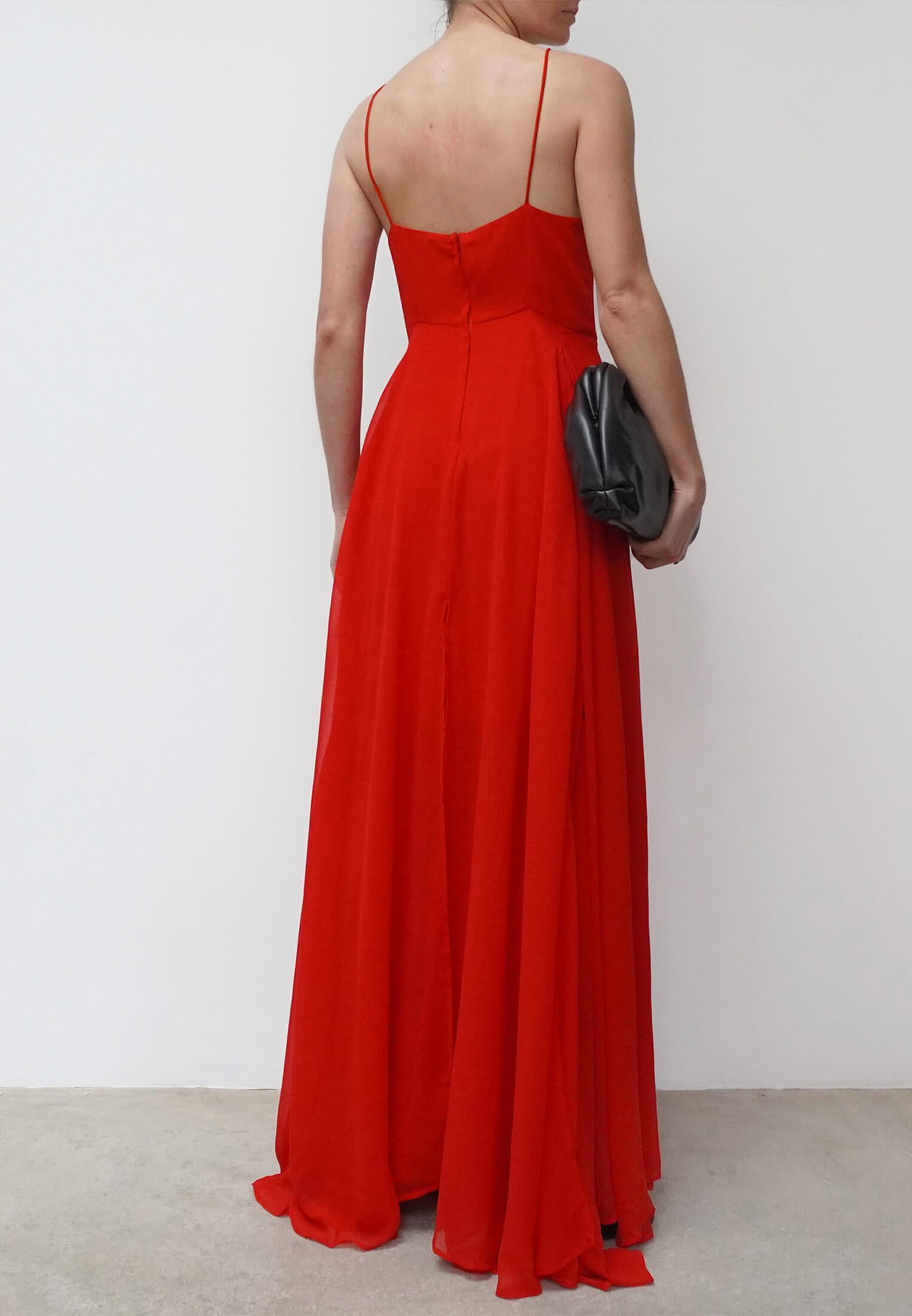 OLSEN MAXI DRESS RED