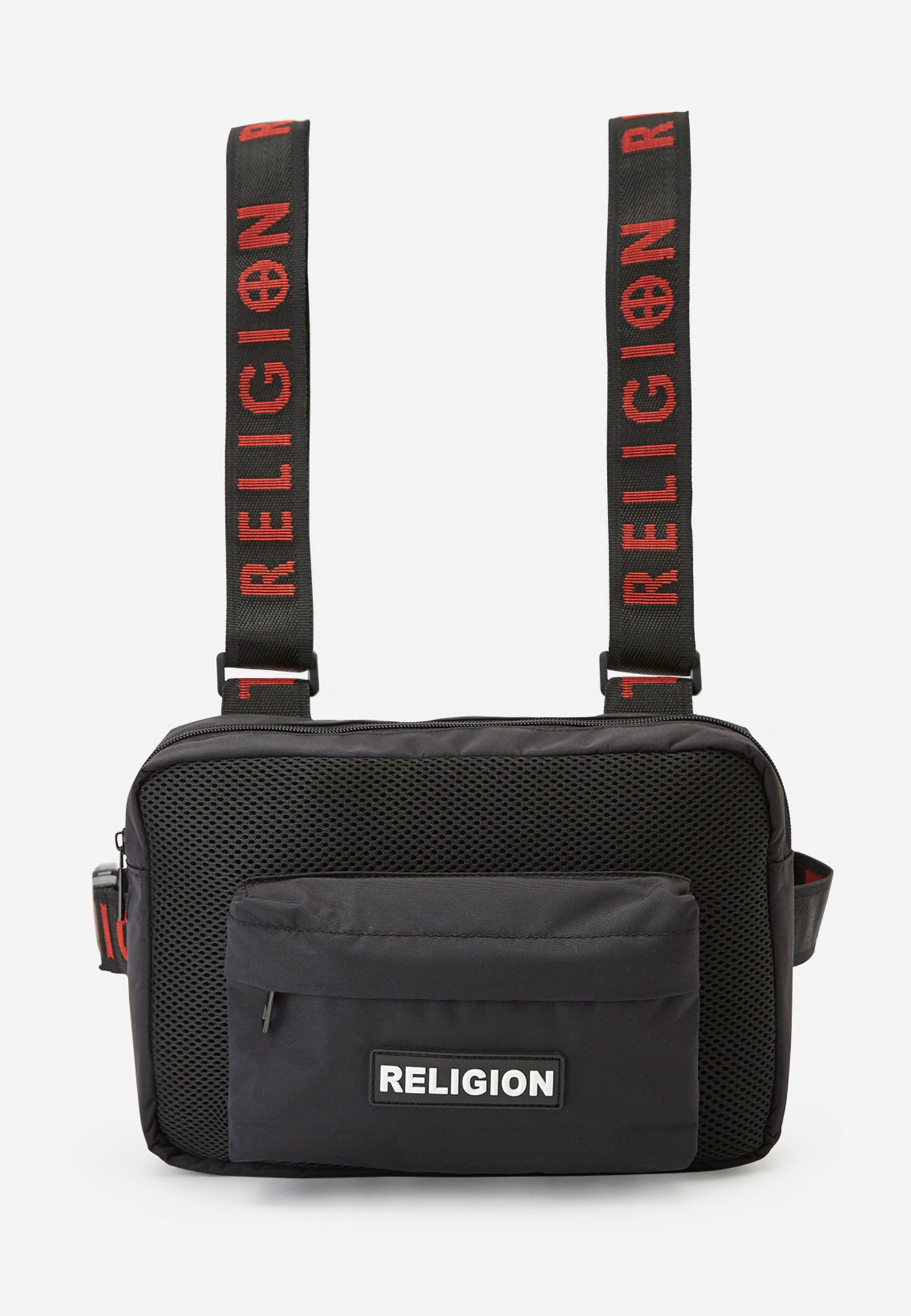 RELIGION Garnet Harness Bag Black