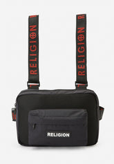 RELIGION Garnet Harness Bag Black